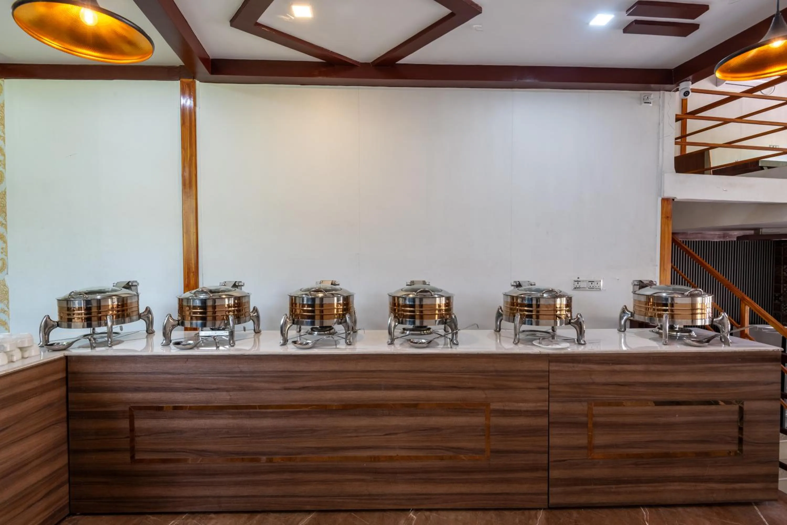 Buffet breakfast in DLS Nature Trinket Resort - Dalhousie with Swimming Pool