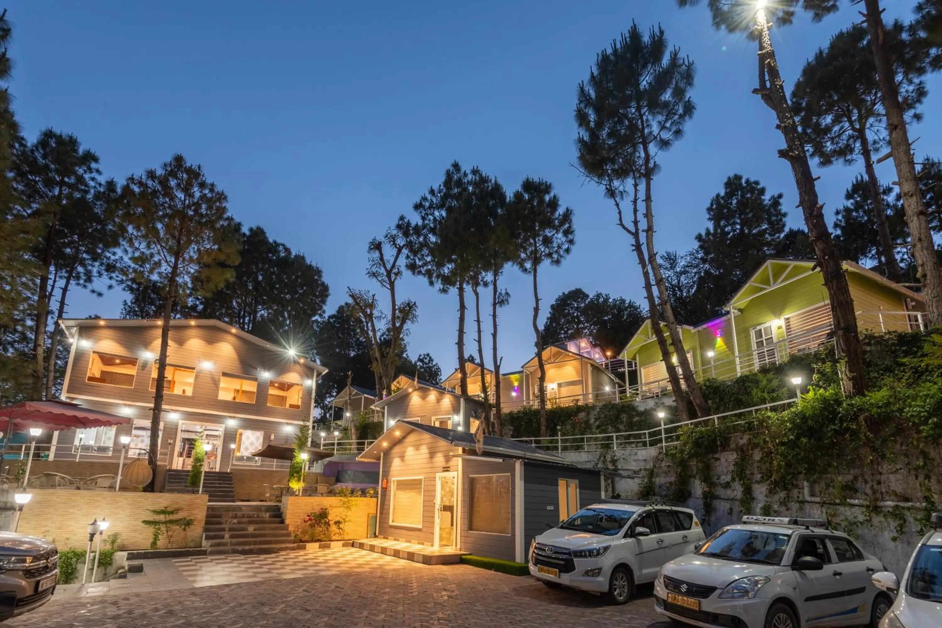 Night in DLS Nature Trinket Resort - Dalhousie with Swimming Pool