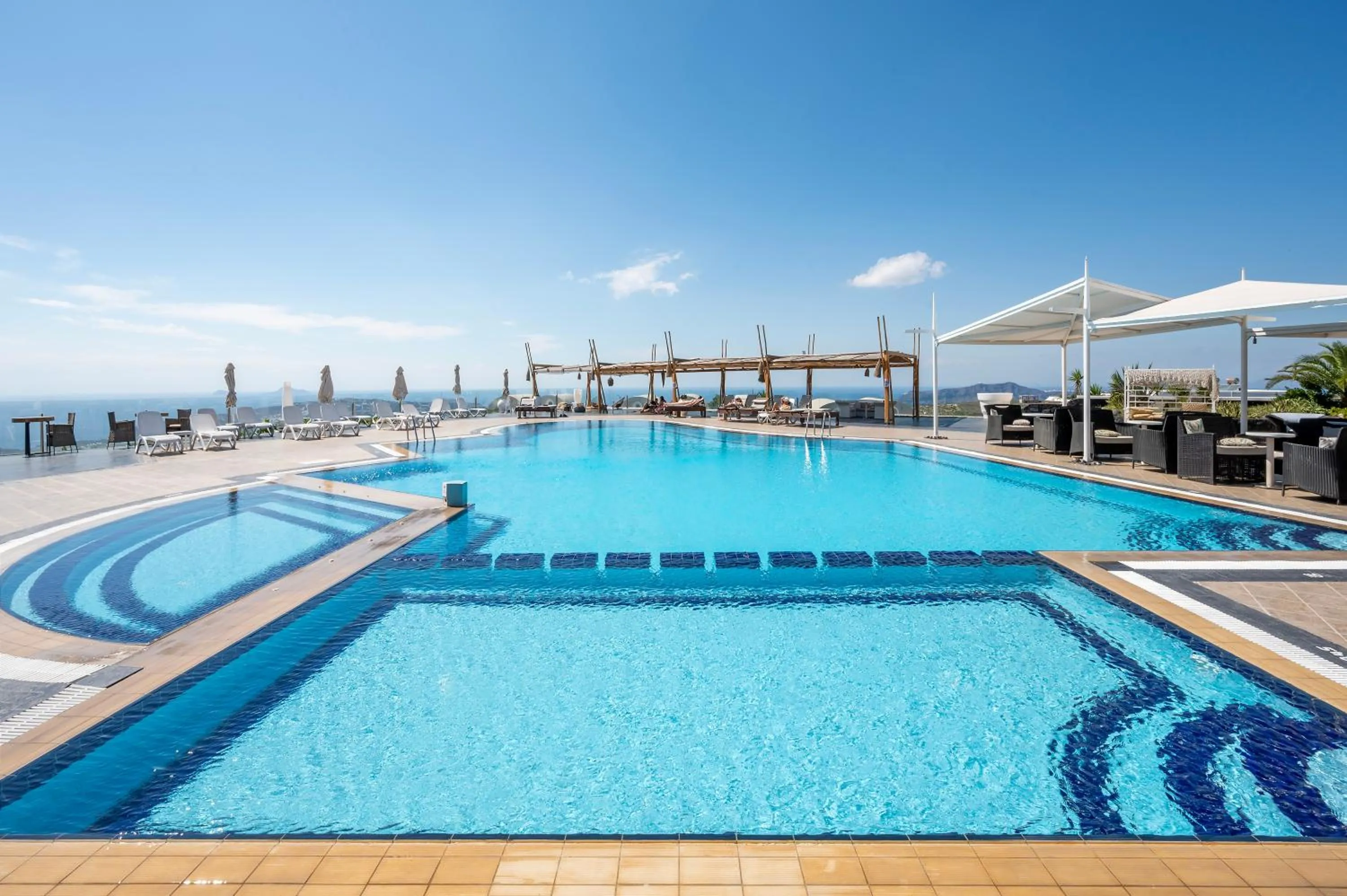 Swimming pool in Smy Santorini Suites & Villas