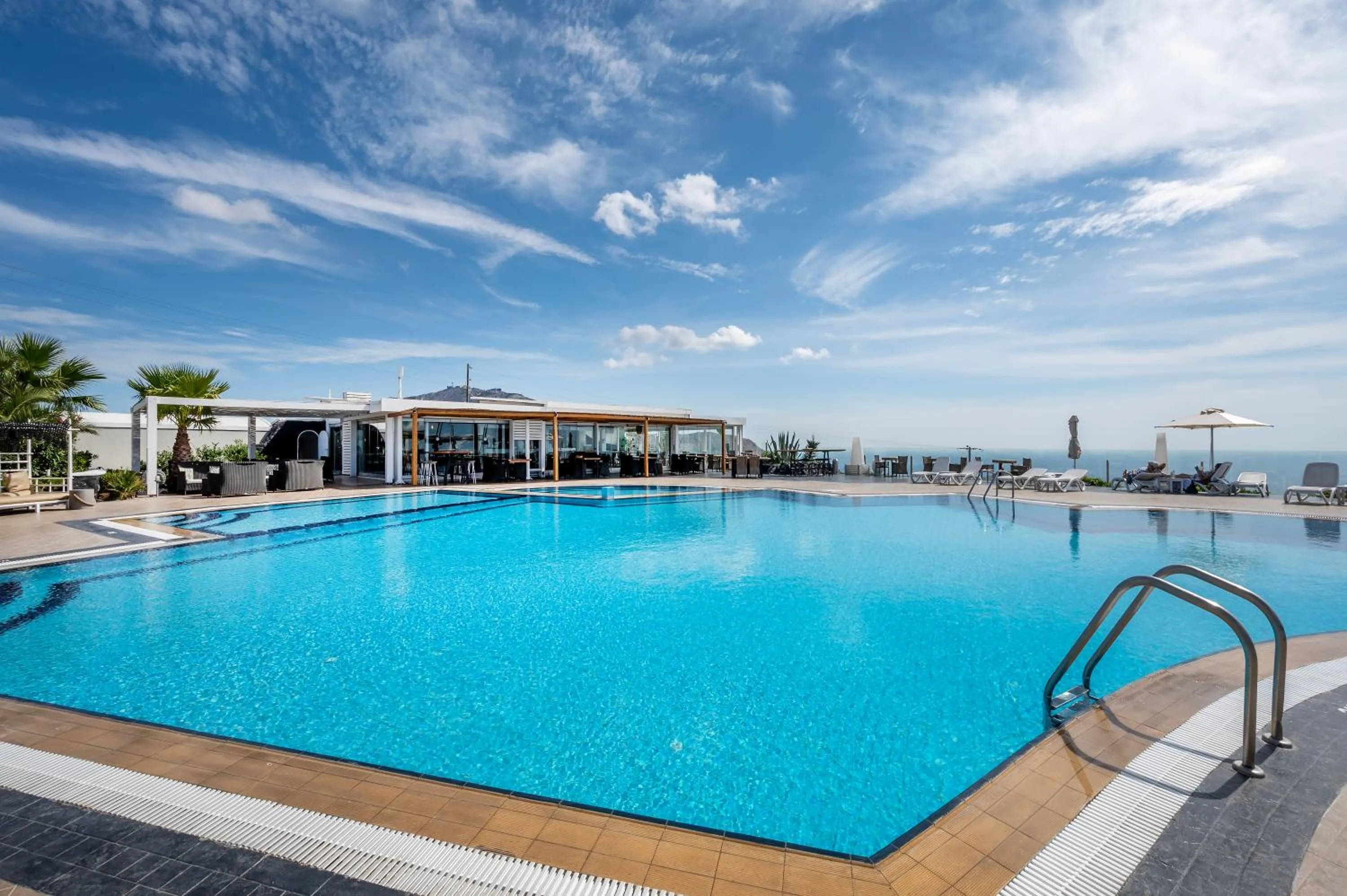 Swimming pool in Smy Santorini Suites & Villas