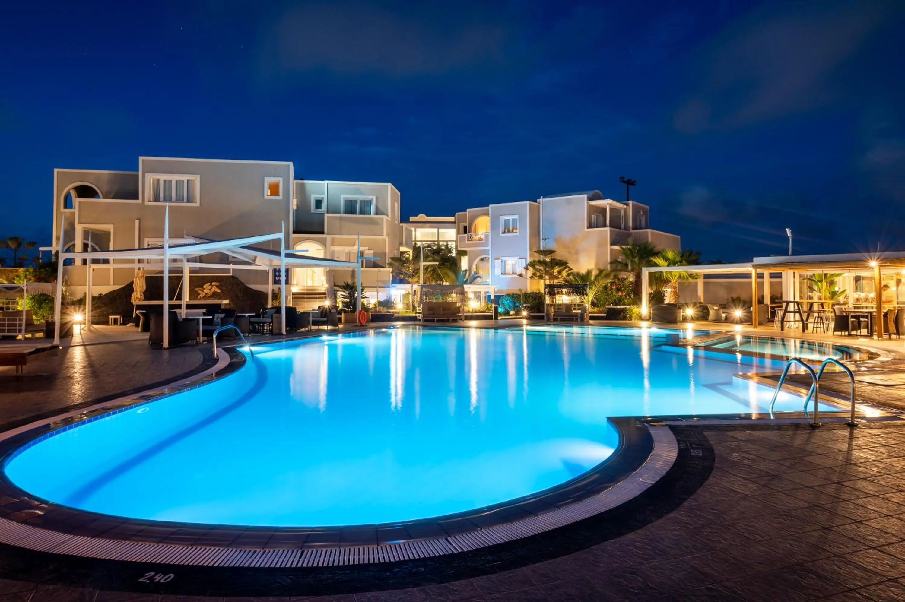 Swimming pool in Smy Santorini Suites & Villas