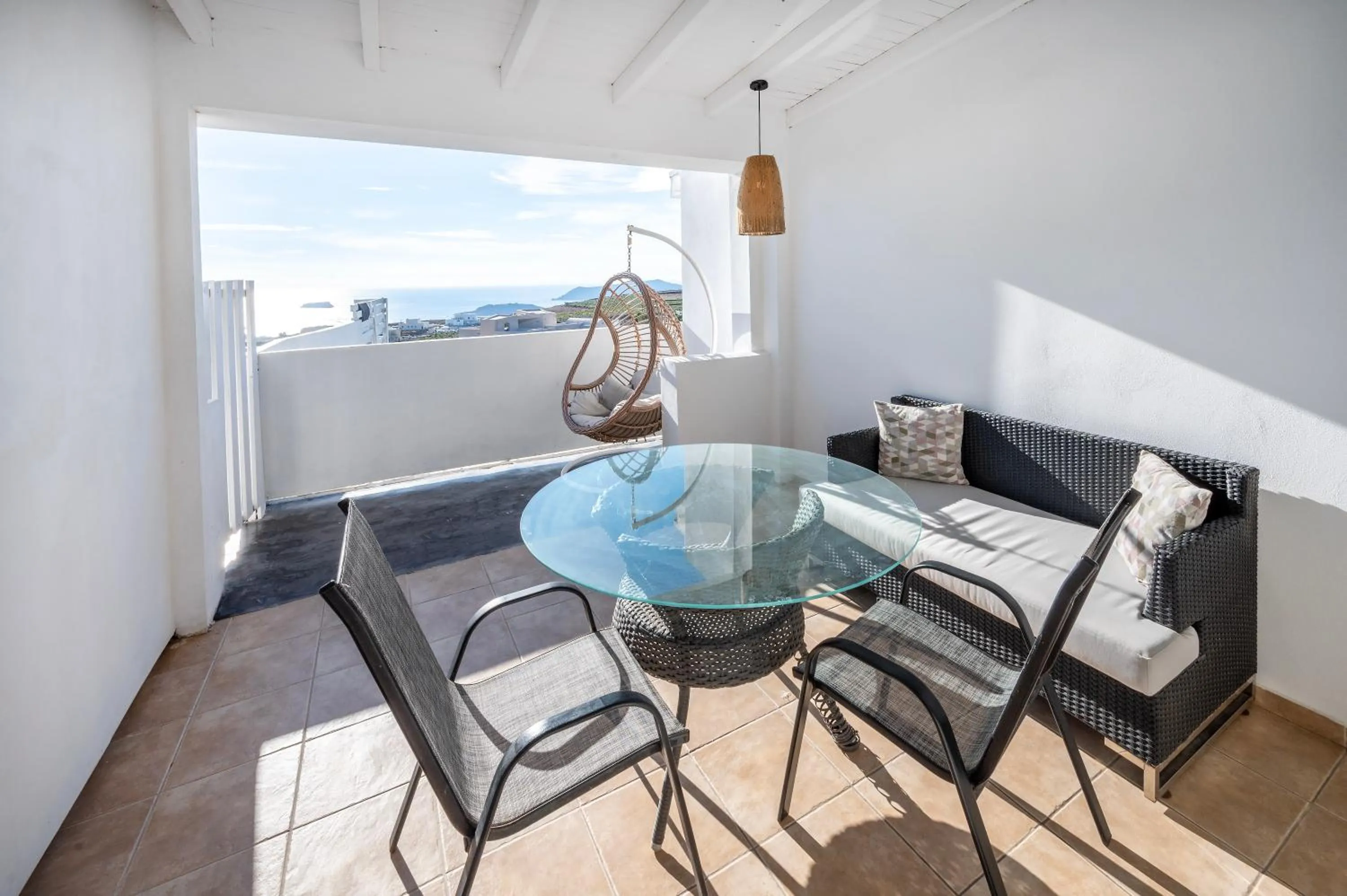 Patio in Smy Santorini Suites & Villas