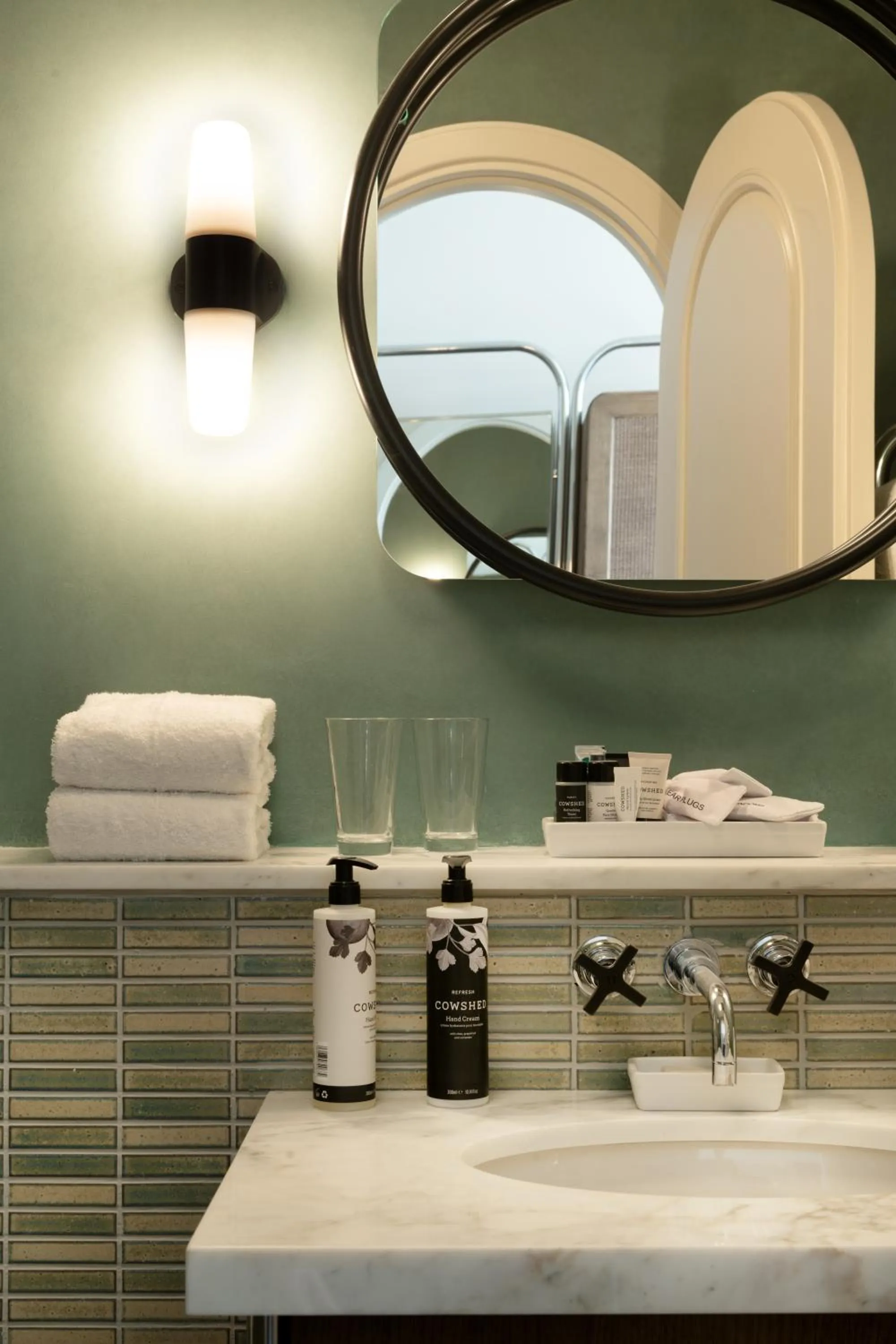 Bathroom in Soho House Tel Aviv