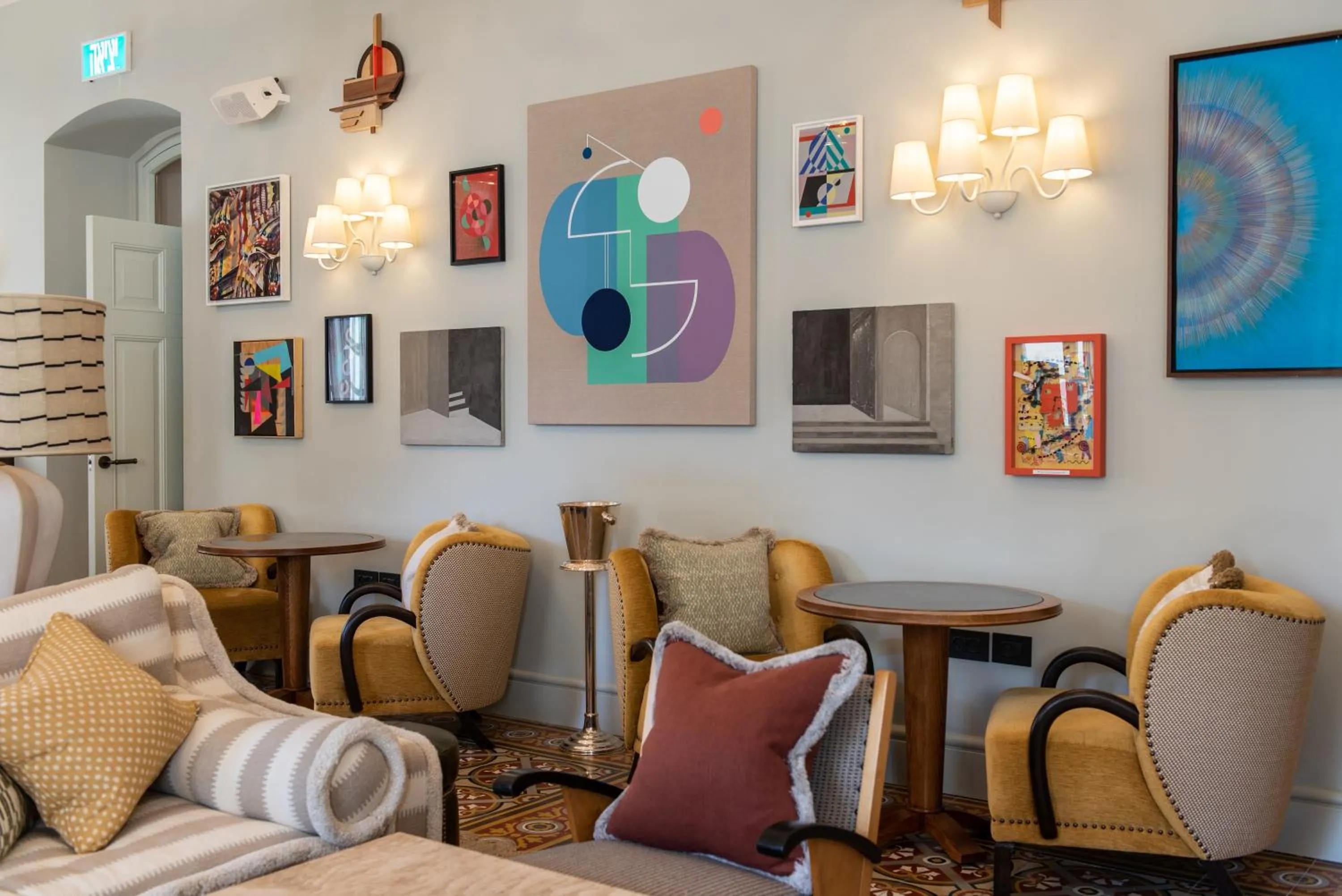 Living room in Soho House Tel Aviv