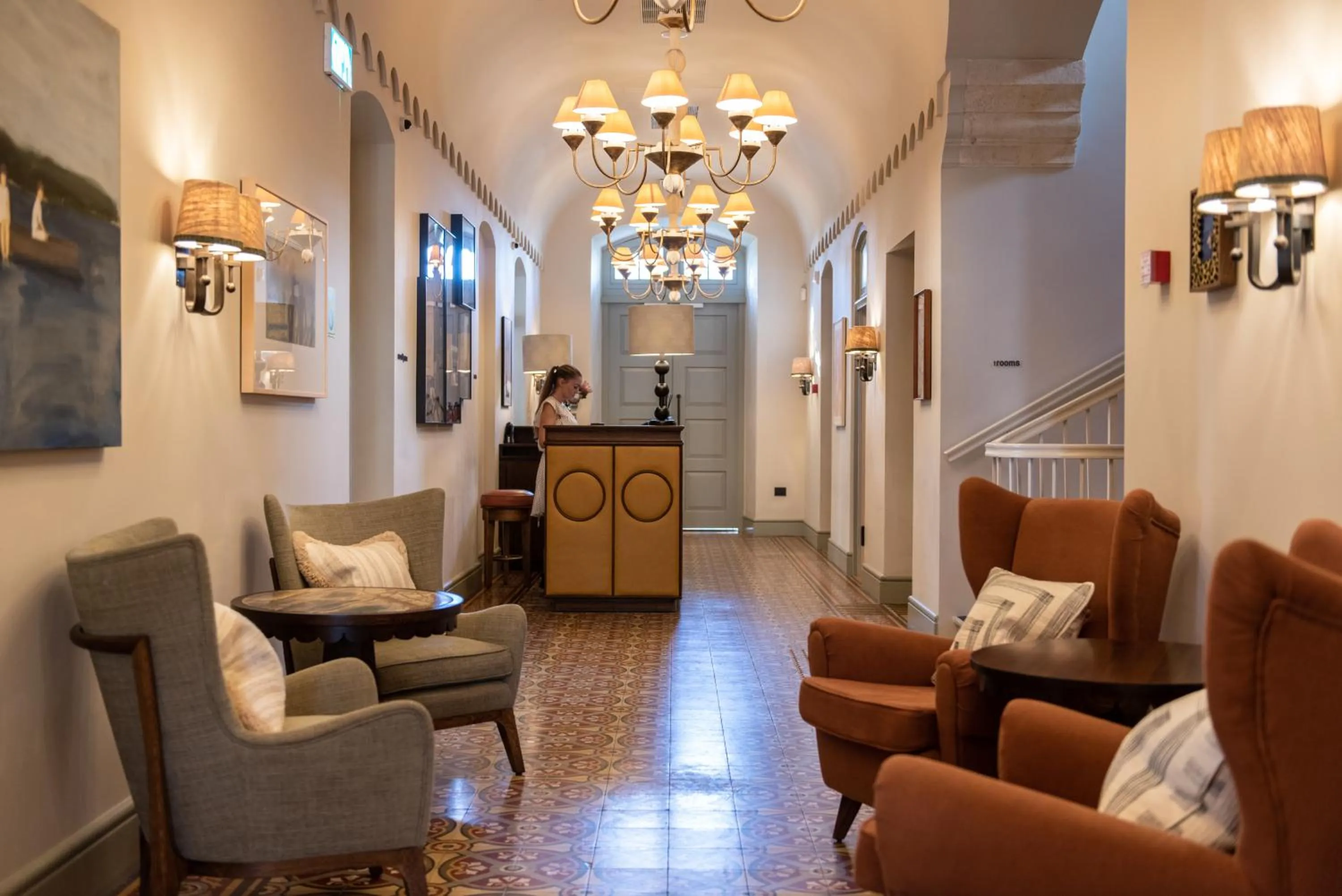 Lobby or reception in Soho House Tel Aviv