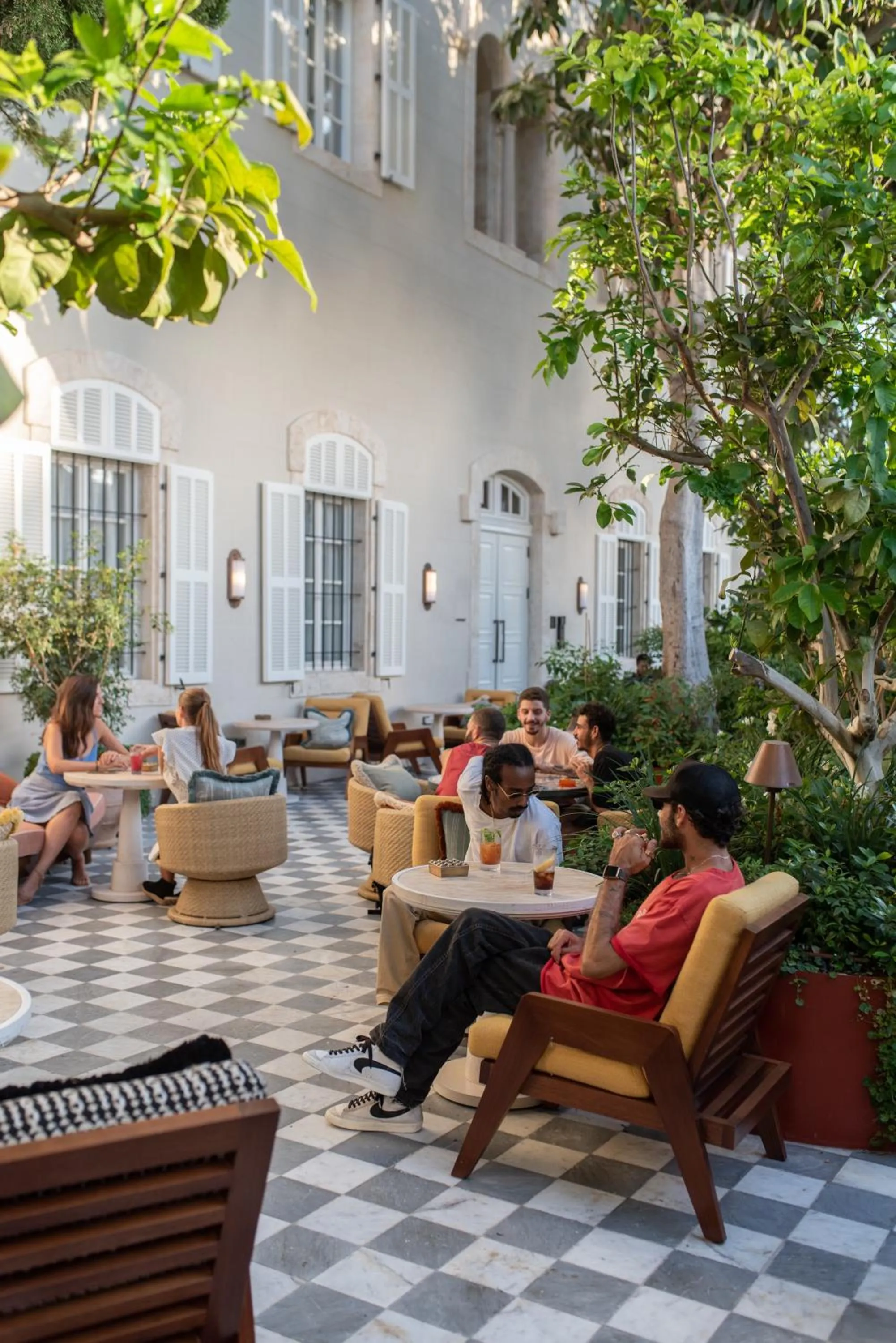Patio in Soho House Tel Aviv