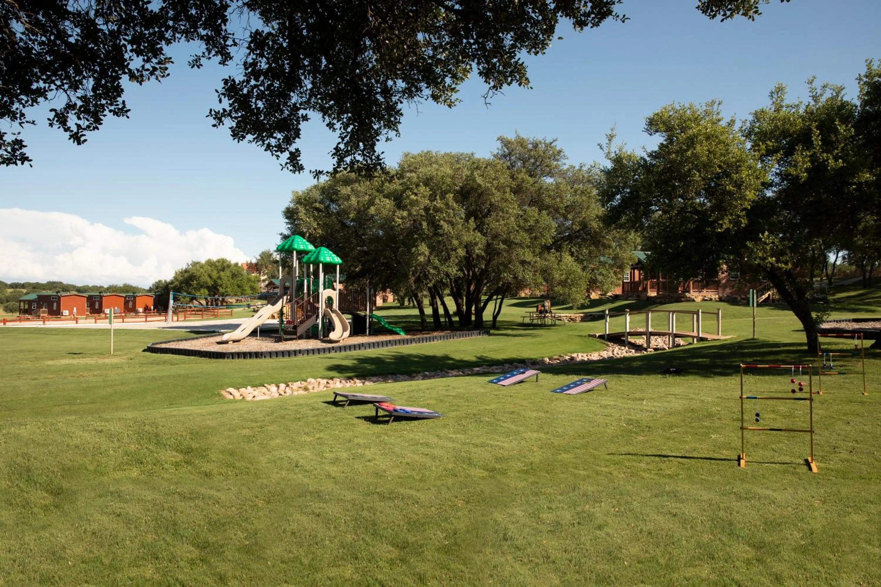 Children play ground in The Hideout Golf Club & Resort