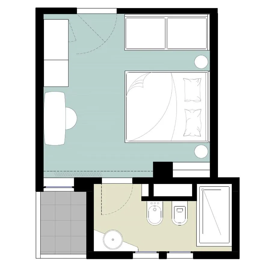 Floor plan in Sud Hotel Pulsano