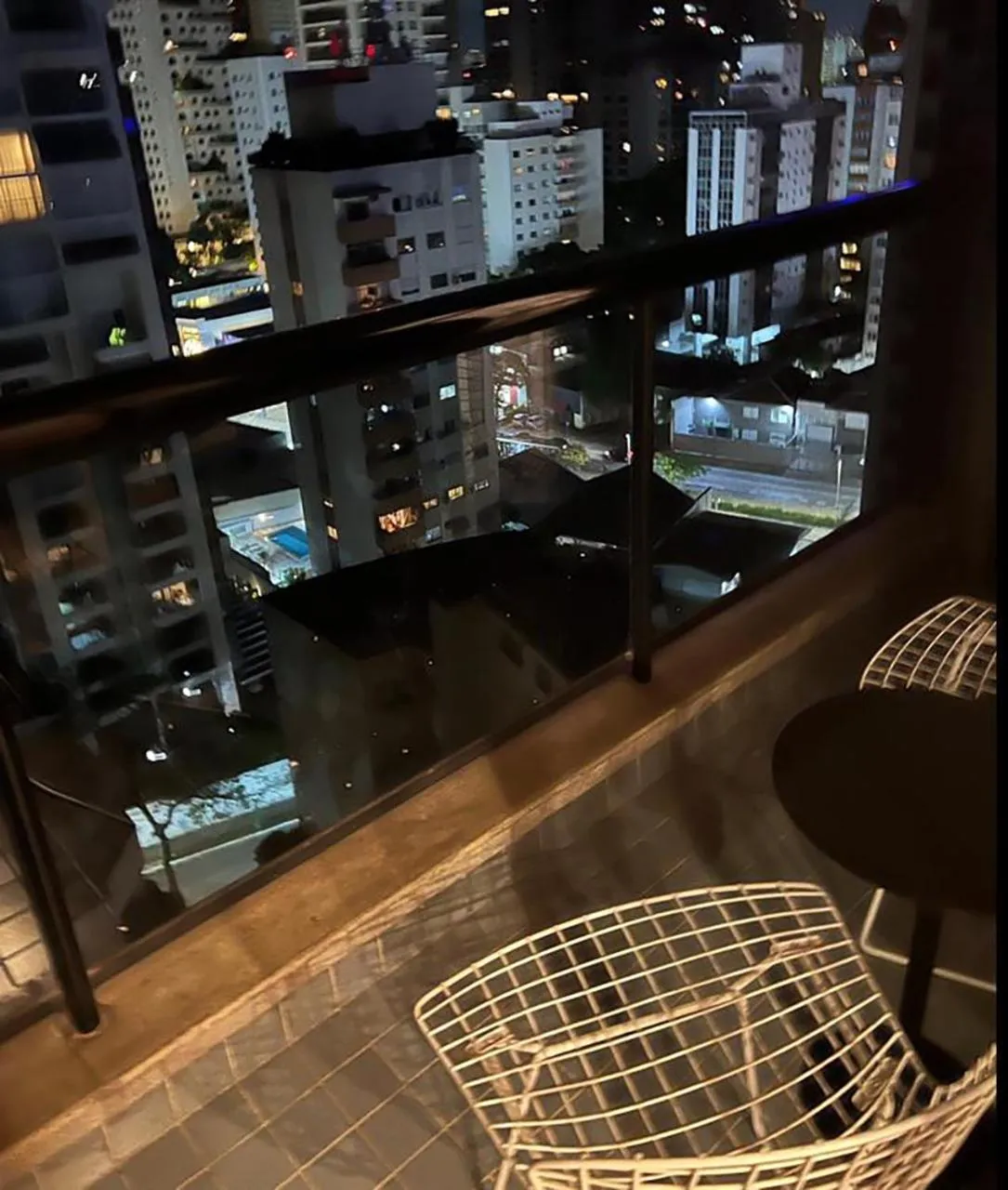 City view in Studios Hotel Address à passos da Av Faria Lima