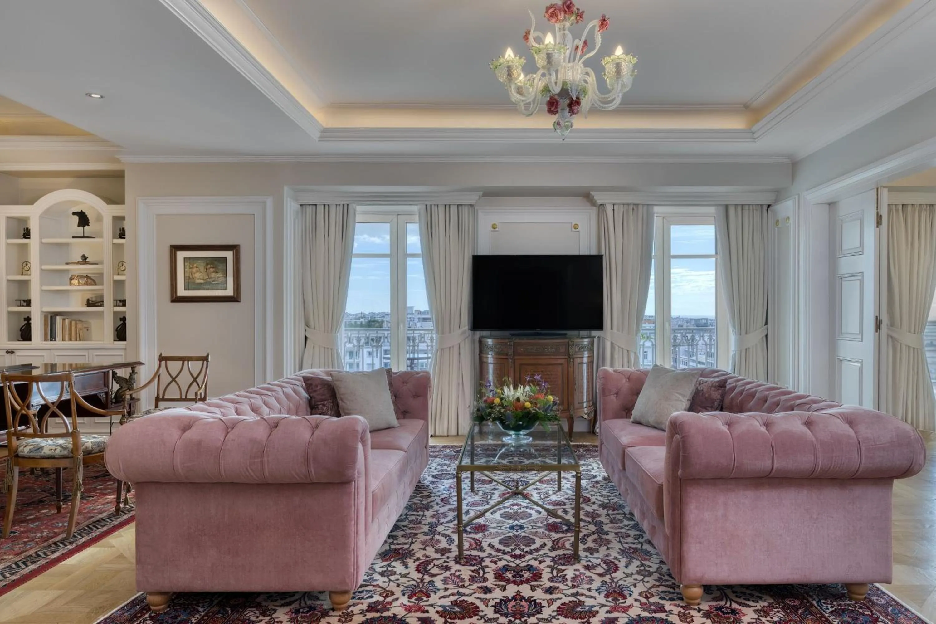 Living room in King George, a Luxury Collection Hotel, Athens
