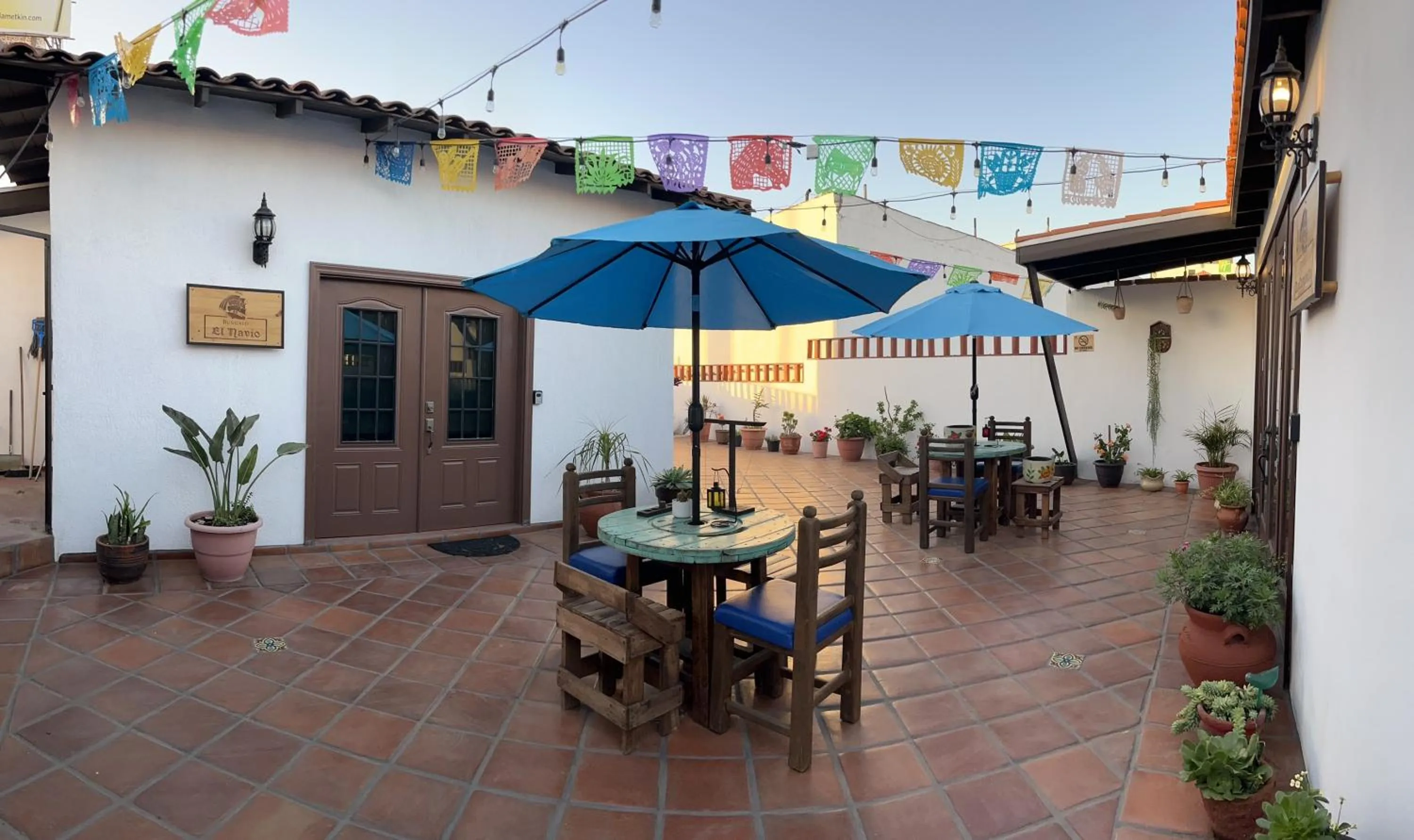 Patio in Hacienda El Galeon