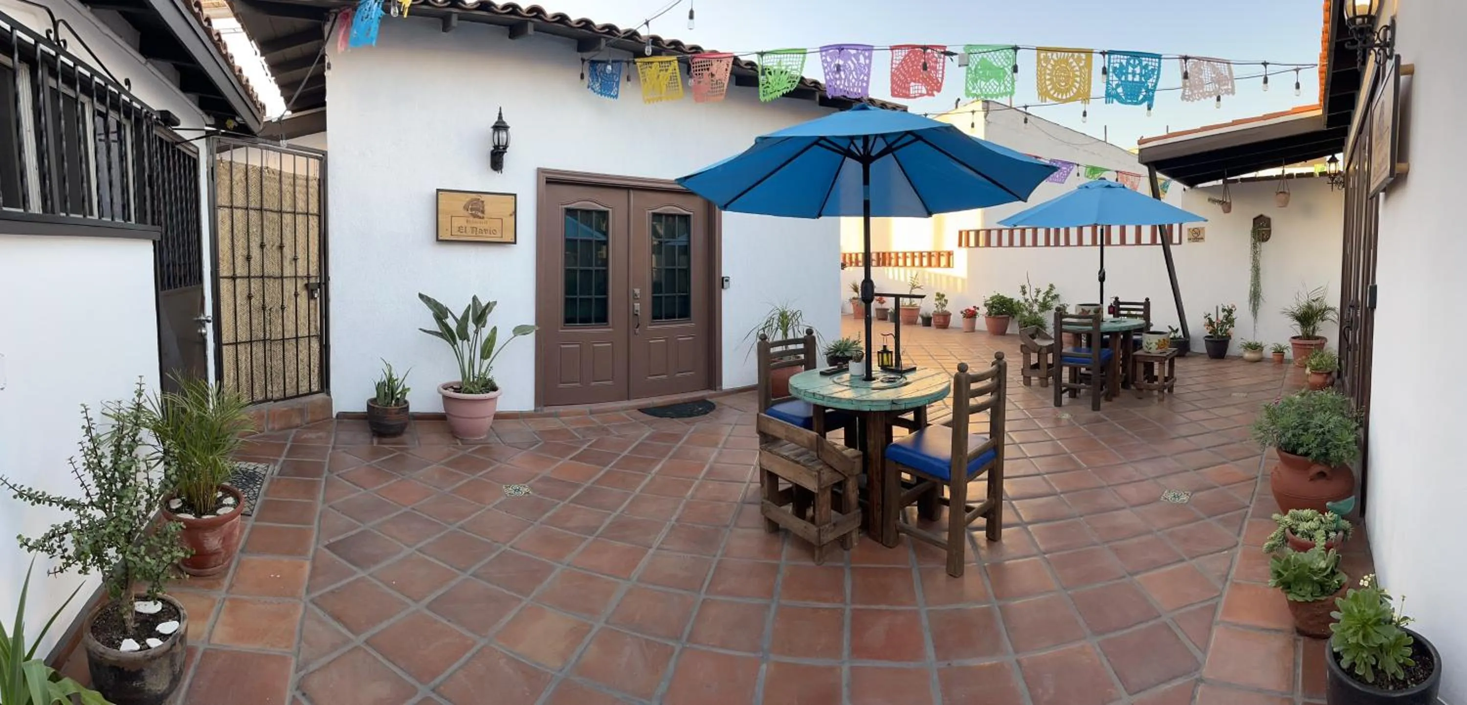Patio in Hacienda El Galeon