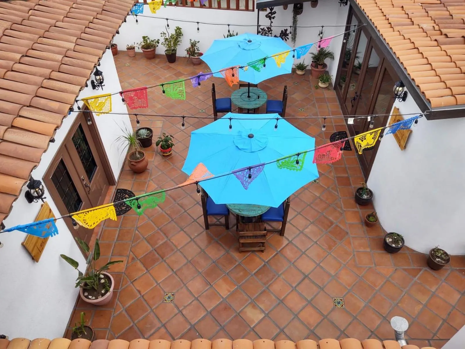 Patio in Hacienda El Galeon