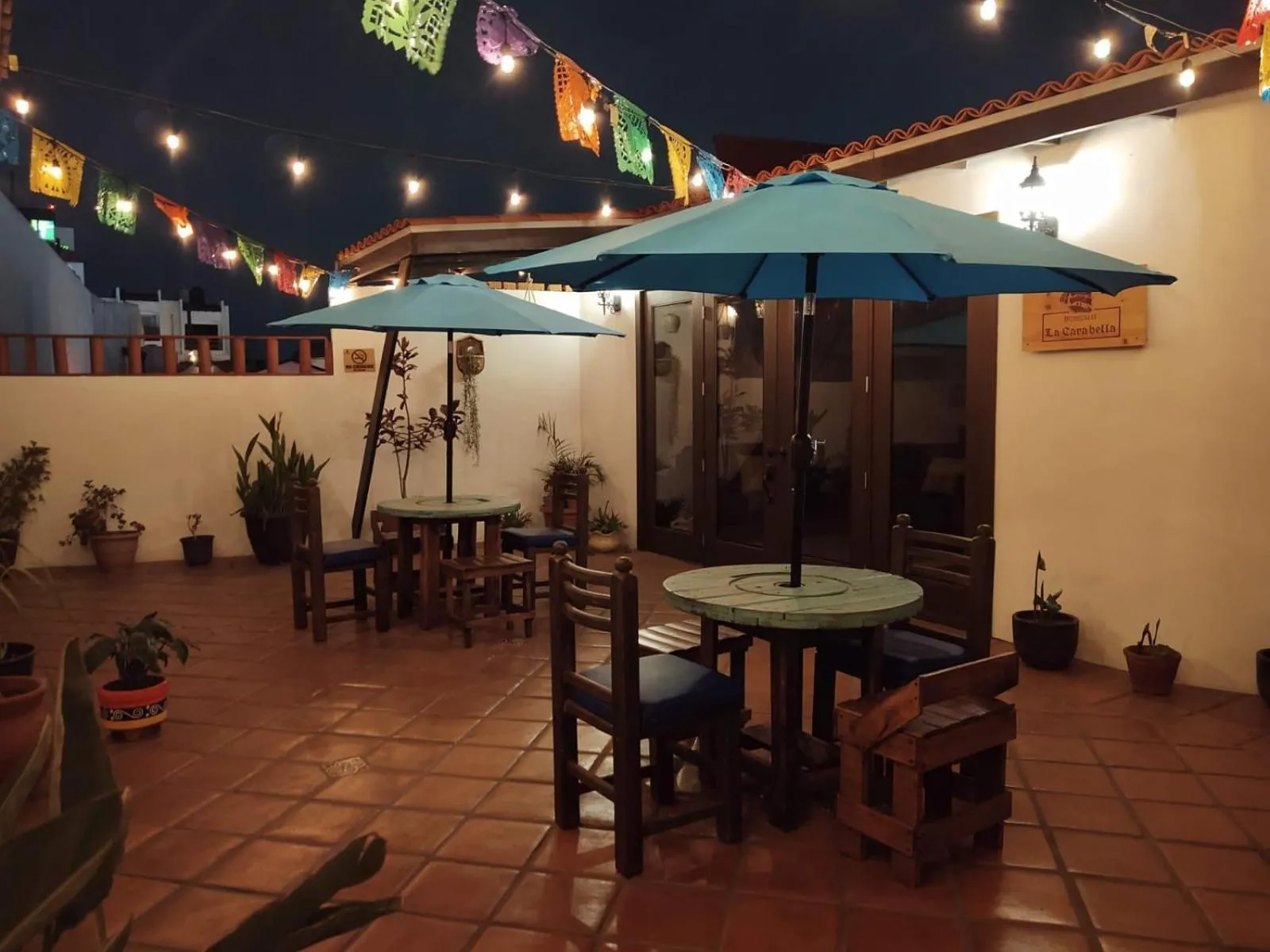Patio in Hacienda El Galeon
