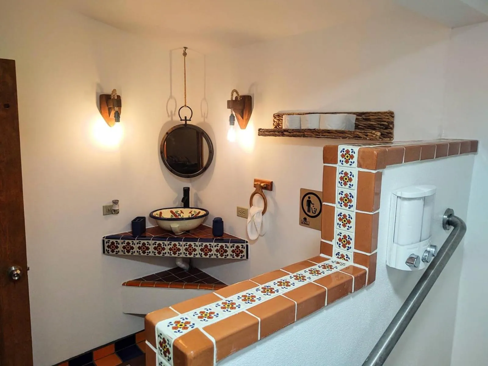 Bathroom in Hacienda El Galeon