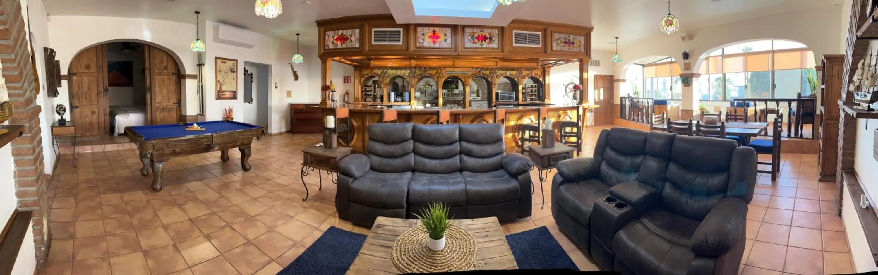 Living room in Hacienda El Galeon
