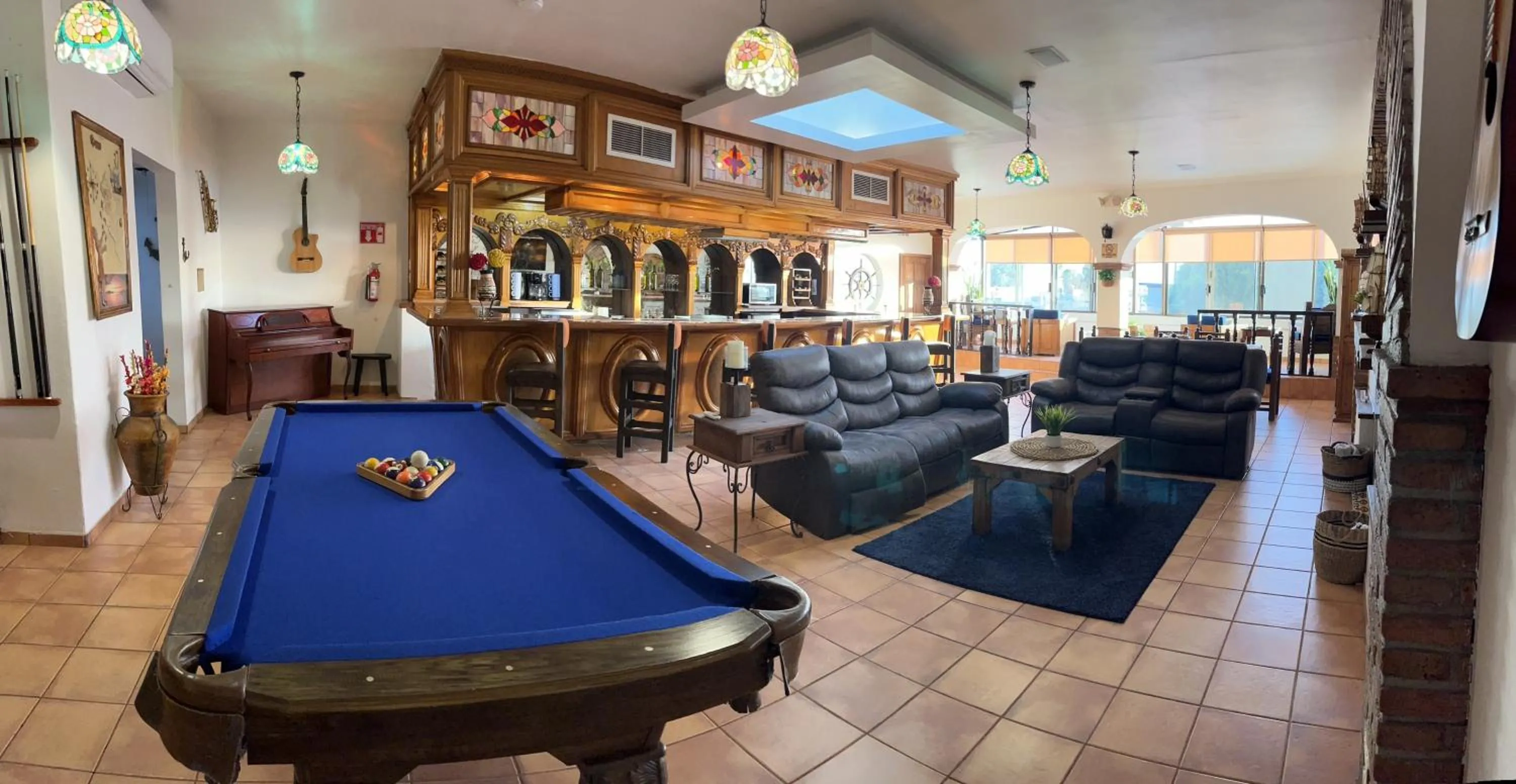 Living room in Hacienda El Galeon