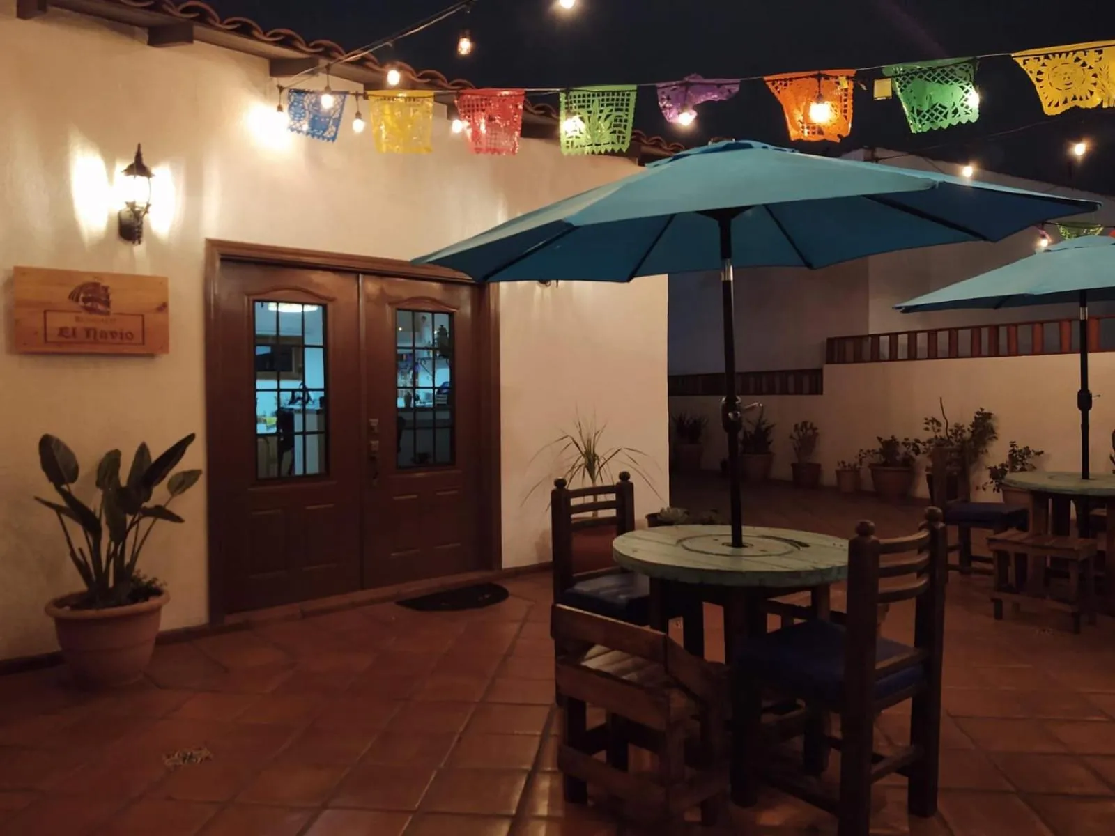 Patio in Hacienda El Galeon