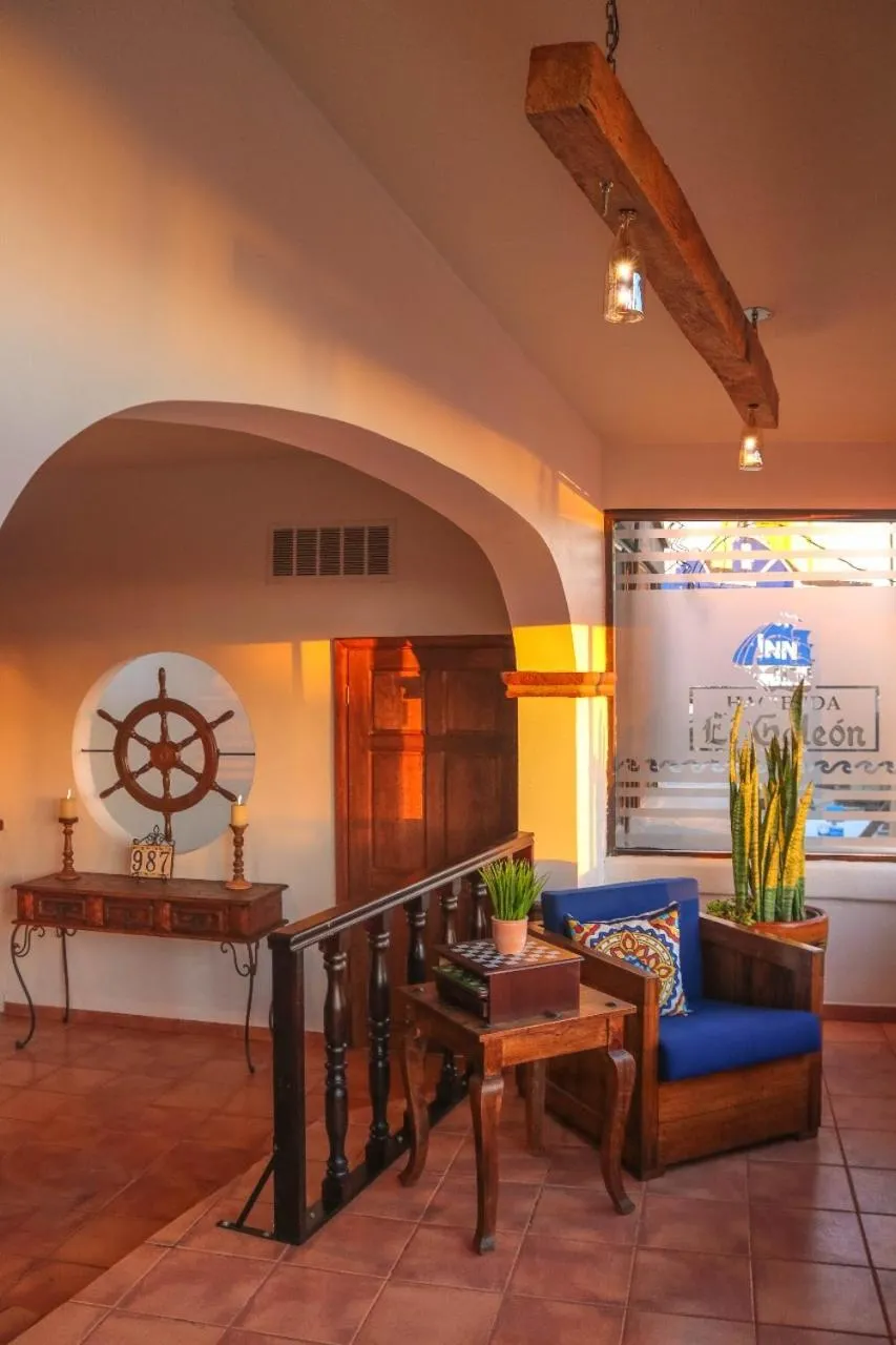 Seating area in Hacienda El Galeon