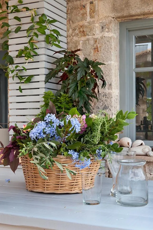 Decorative detail in Notos Hotel Kardamili