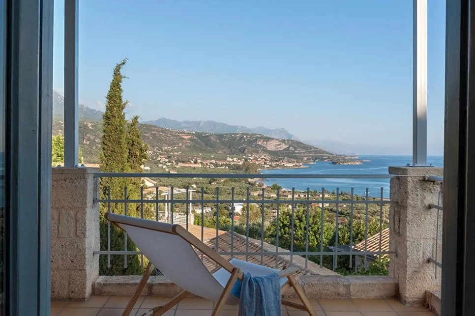 View (from property/room) in Notos Hotel Kardamili