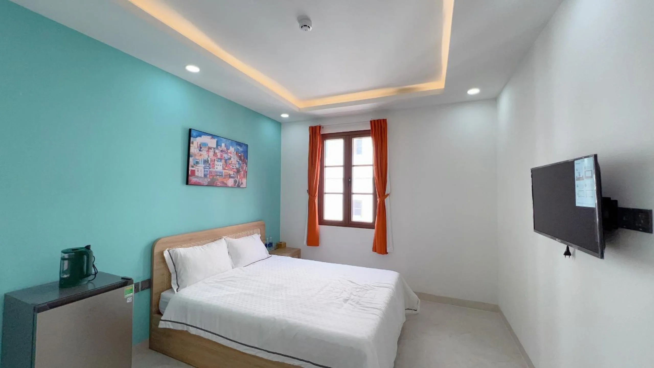 Communal lounge/ TV room in Rova Hotel Sunset Town Phu Quoc