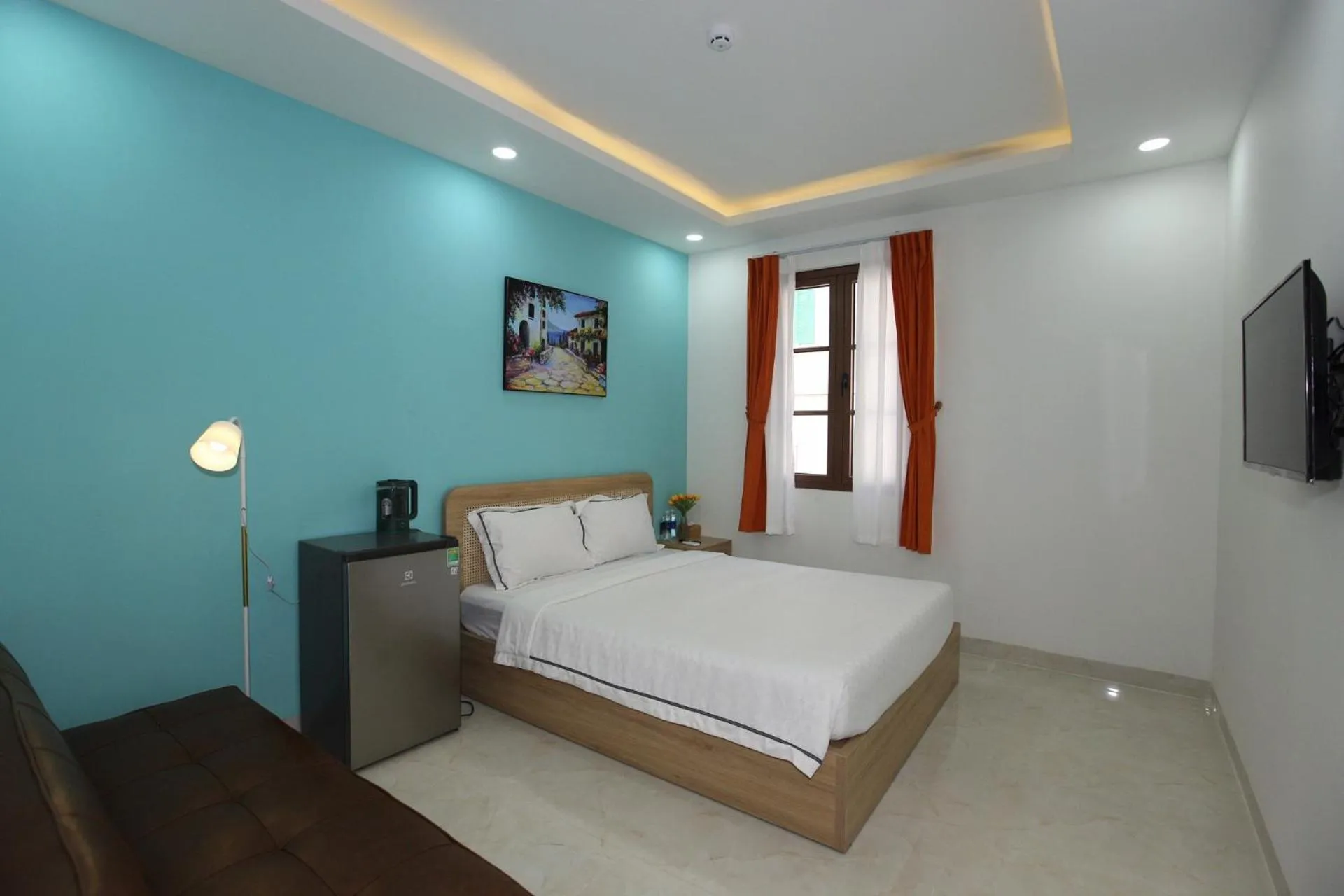 Bed in Rova Hotel Sunset Town Phu Quoc