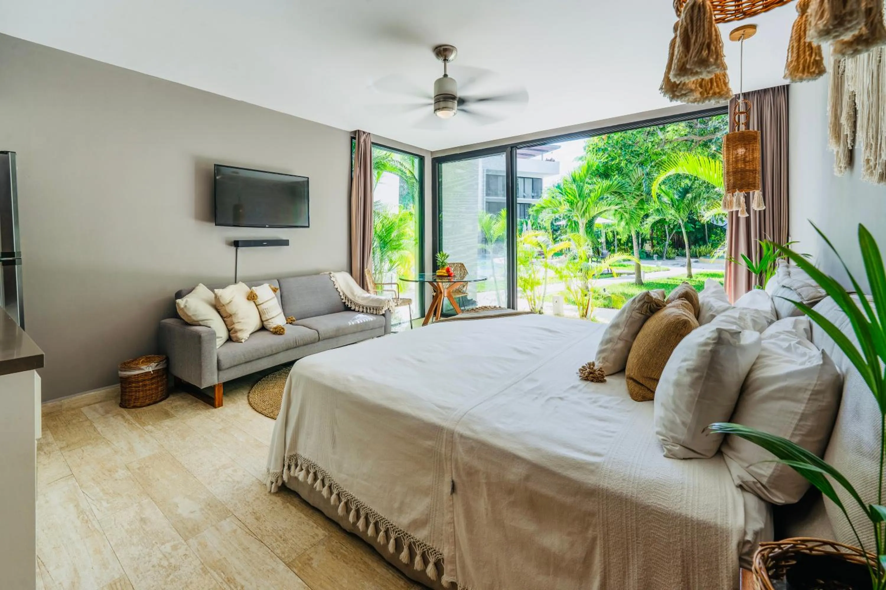 Bed in Luz de Luna Tulum Suite II