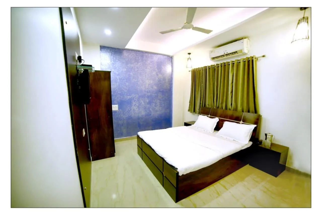 Bed in Om Shree Yatri Niwas