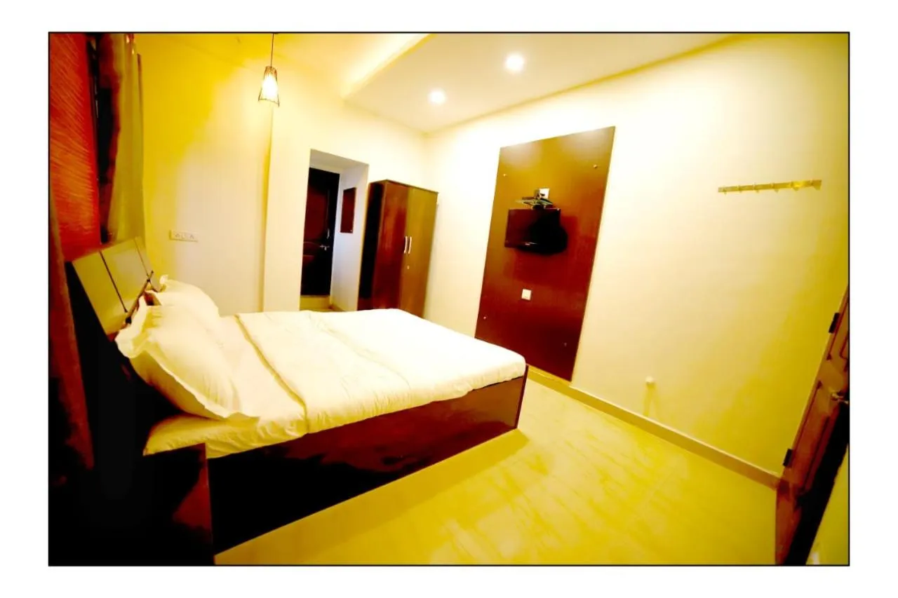 Bed in Om Shree Yatri Niwas