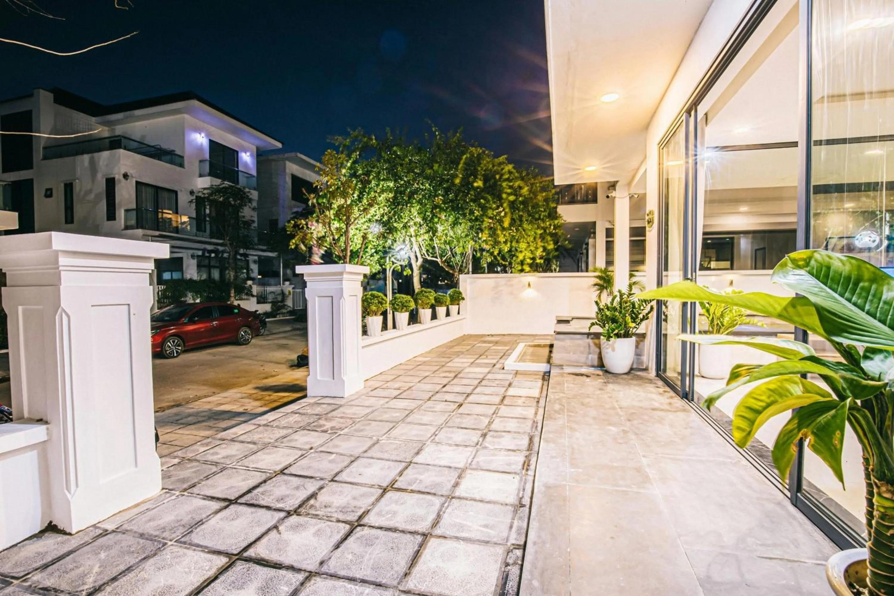 Patio in Villa FLC Sầm Sơn Ngọc Trai - Ngay Gần Biển