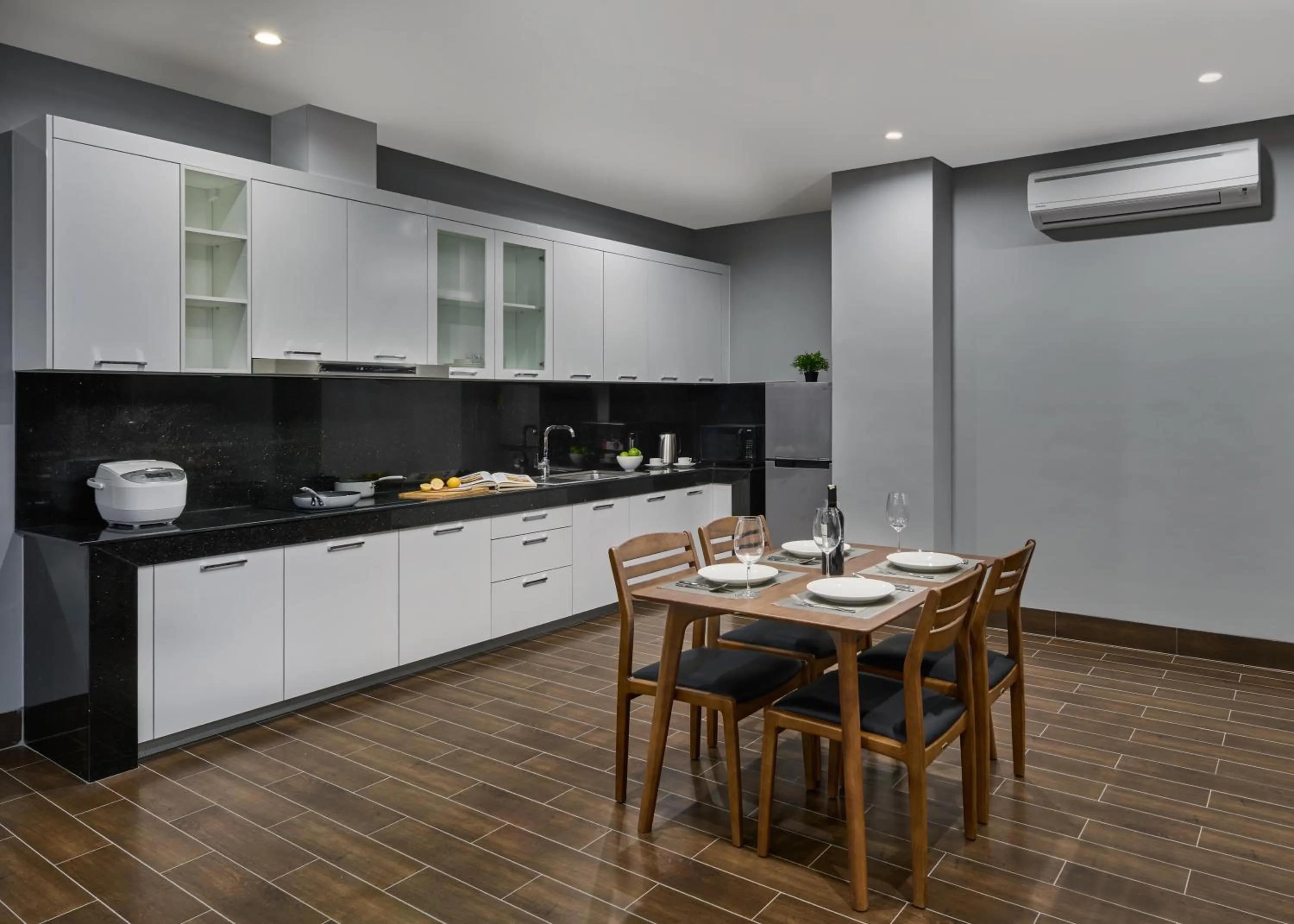 Kitchen or kitchenette in BIJOU Serviced Residence