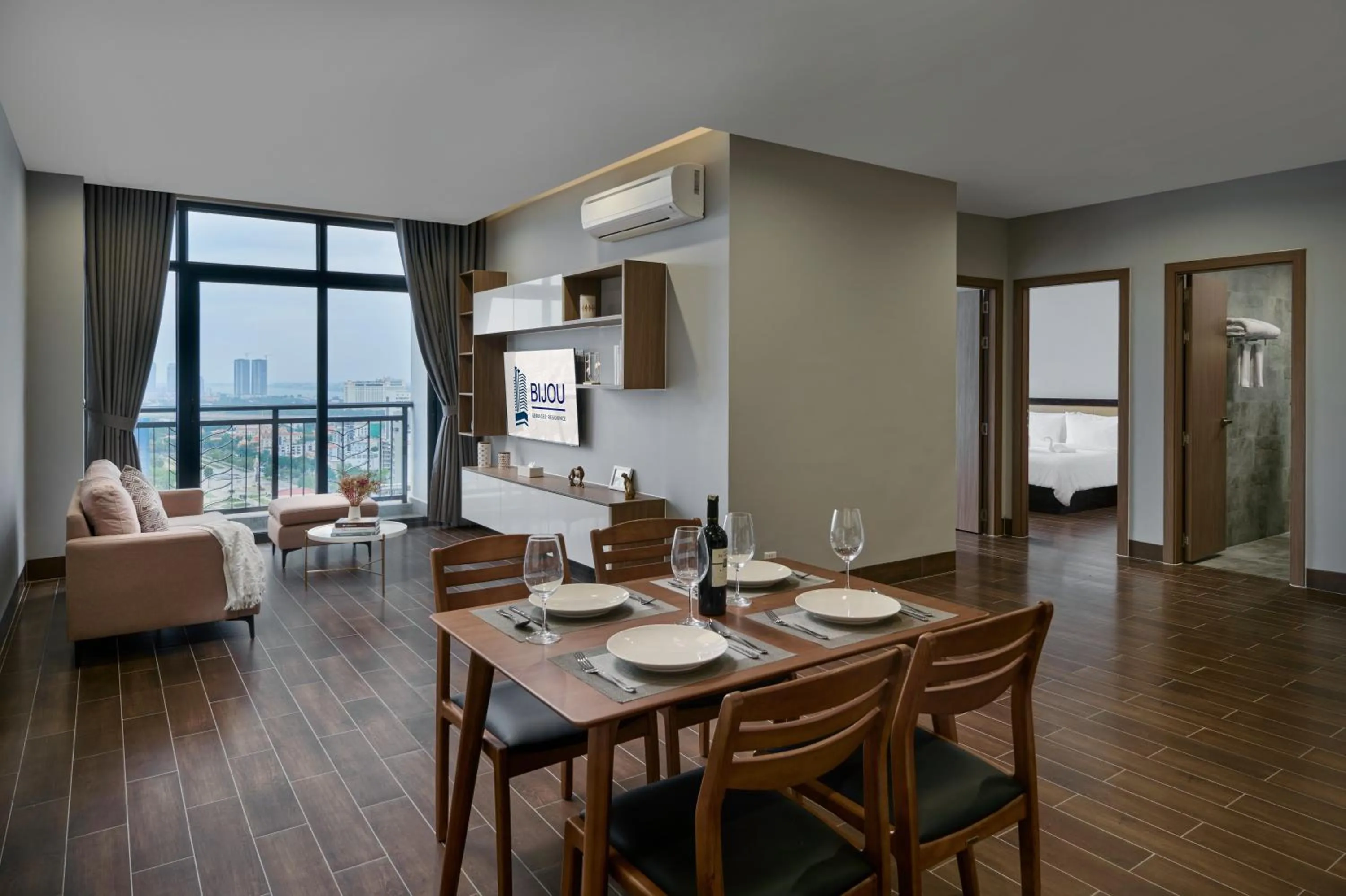 Living room in BIJOU Serviced Residence