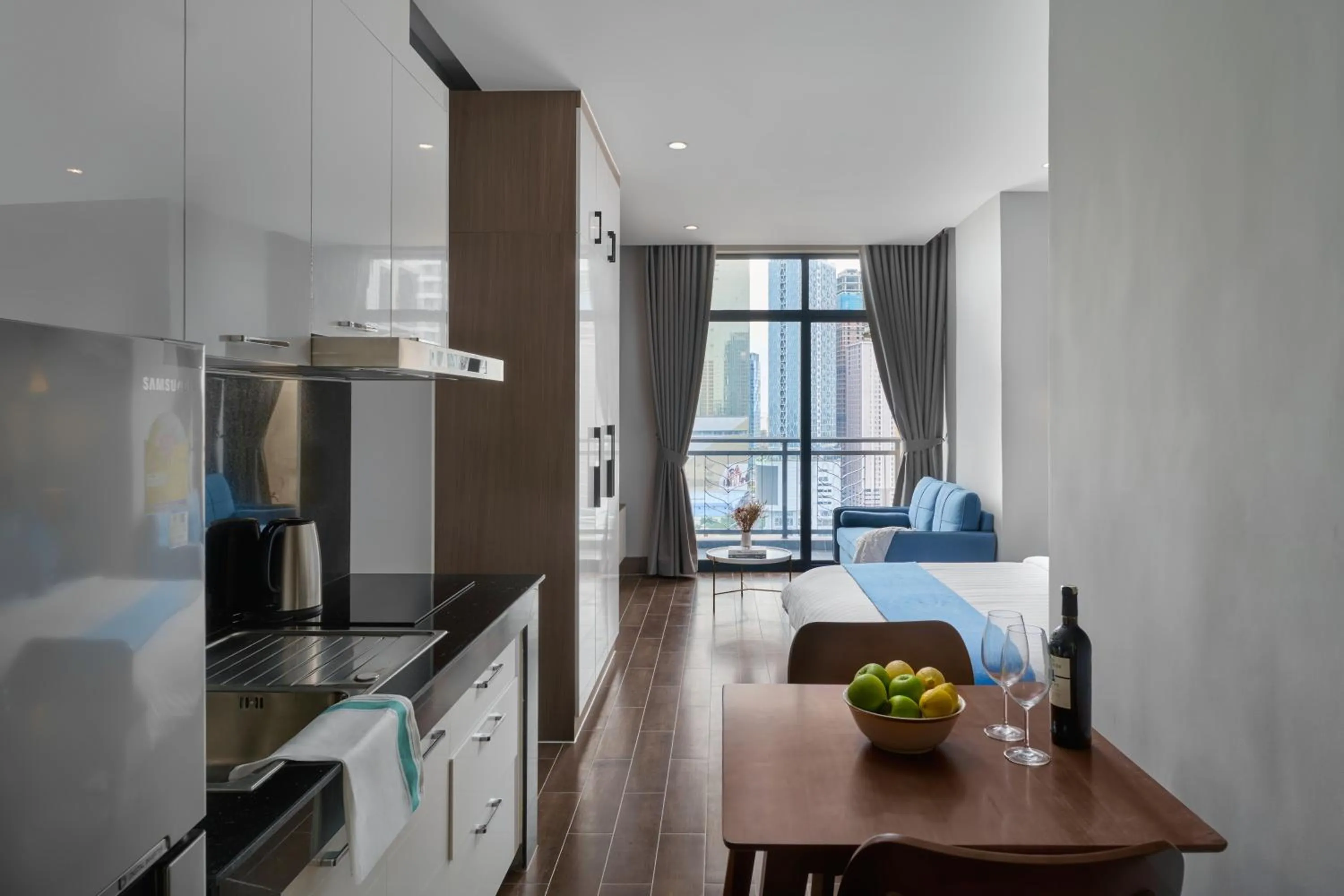 Kitchen or kitchenette in BIJOU Serviced Residence