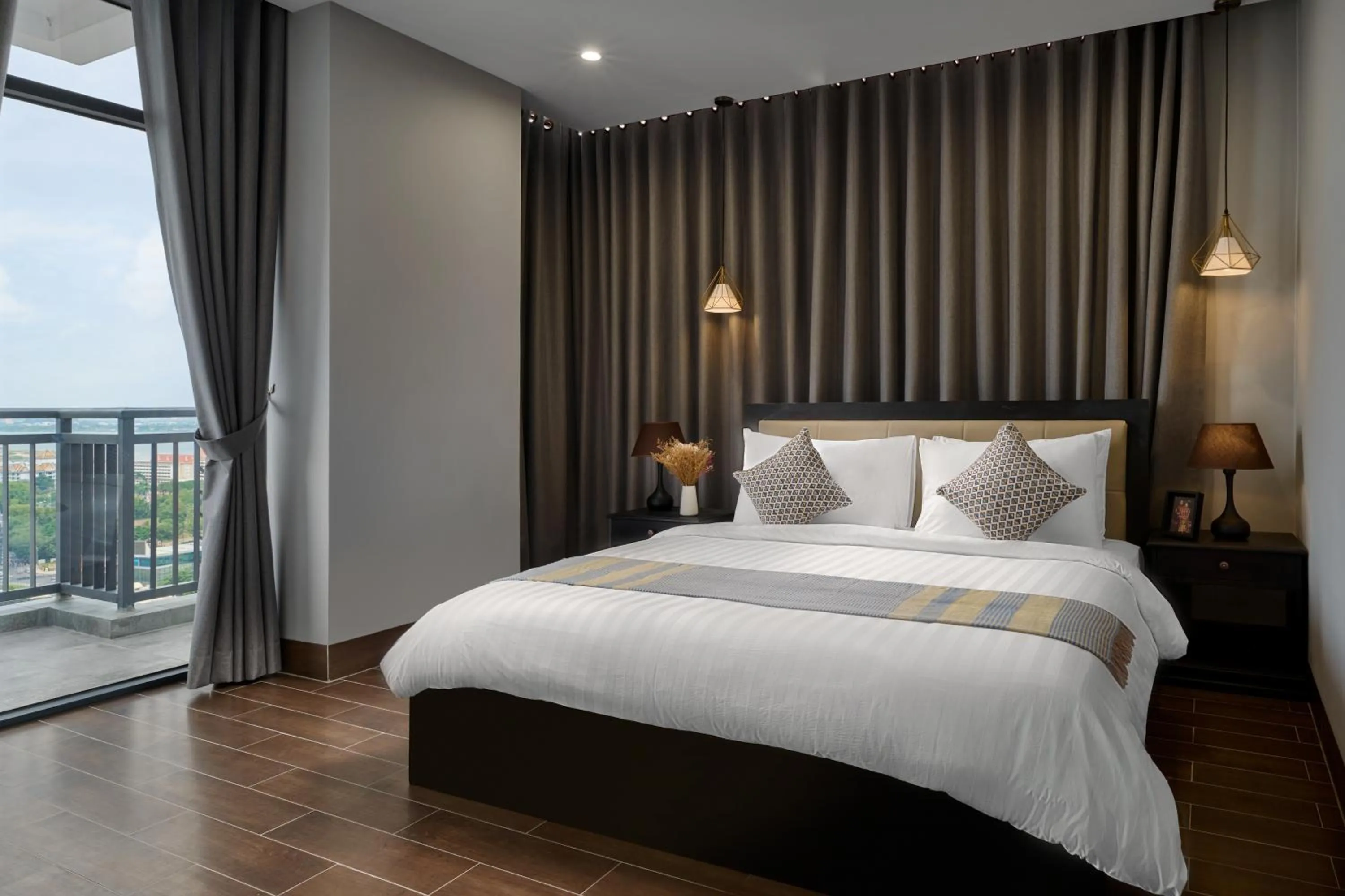 Bed in BIJOU Serviced Residence