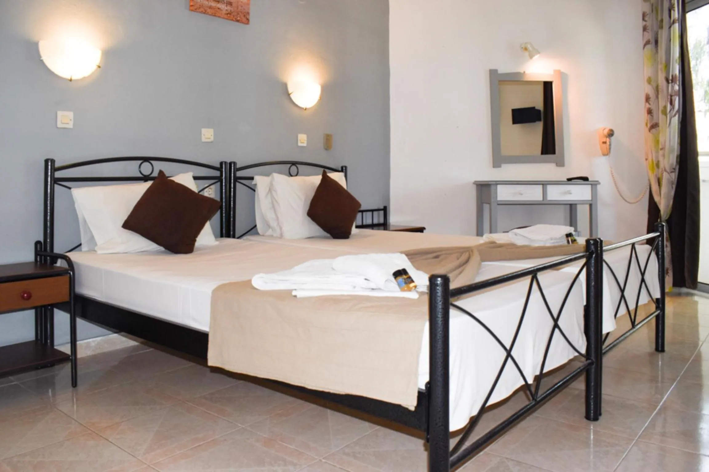 Bed in White Palace Studios