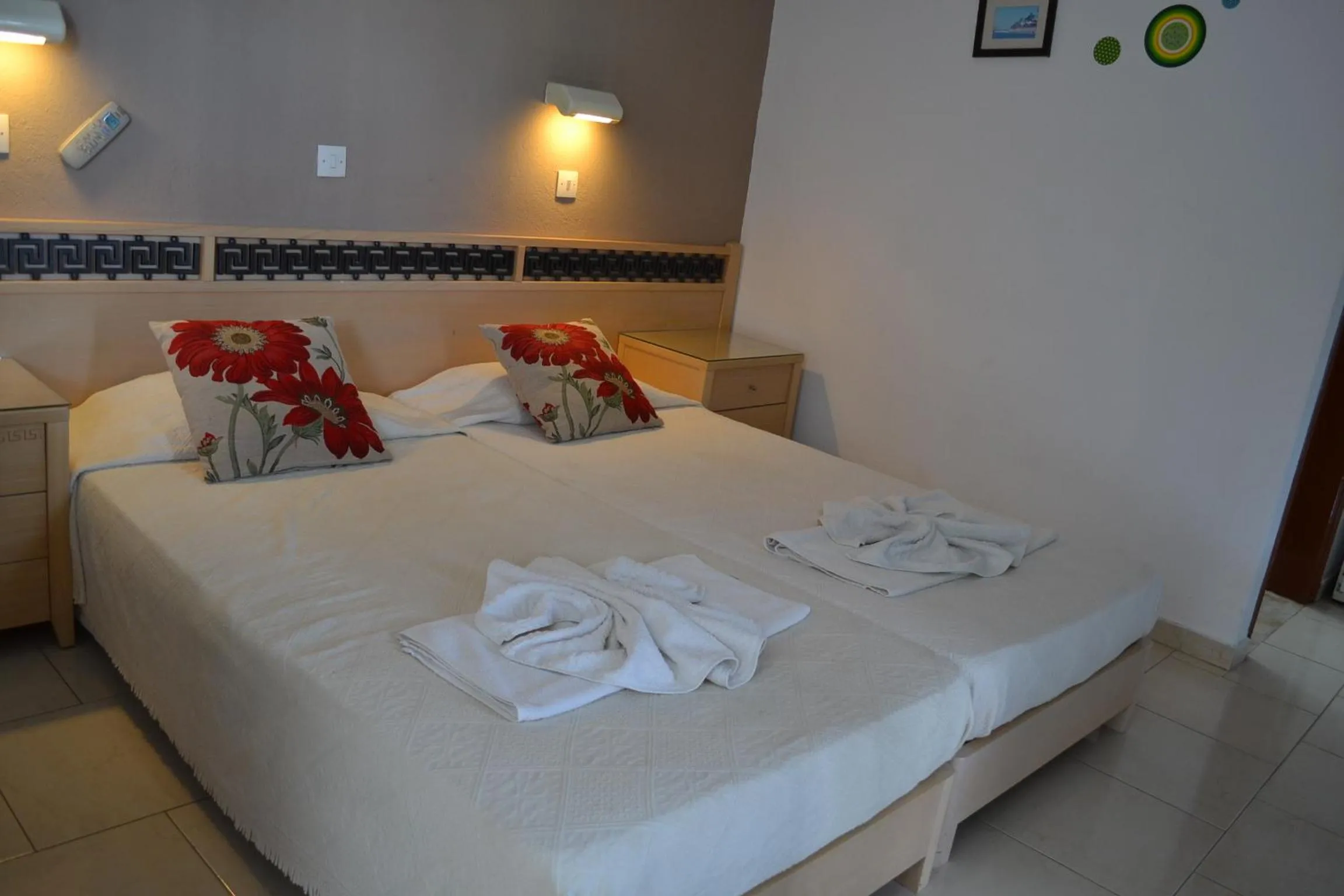 Bed in White Palace Studios