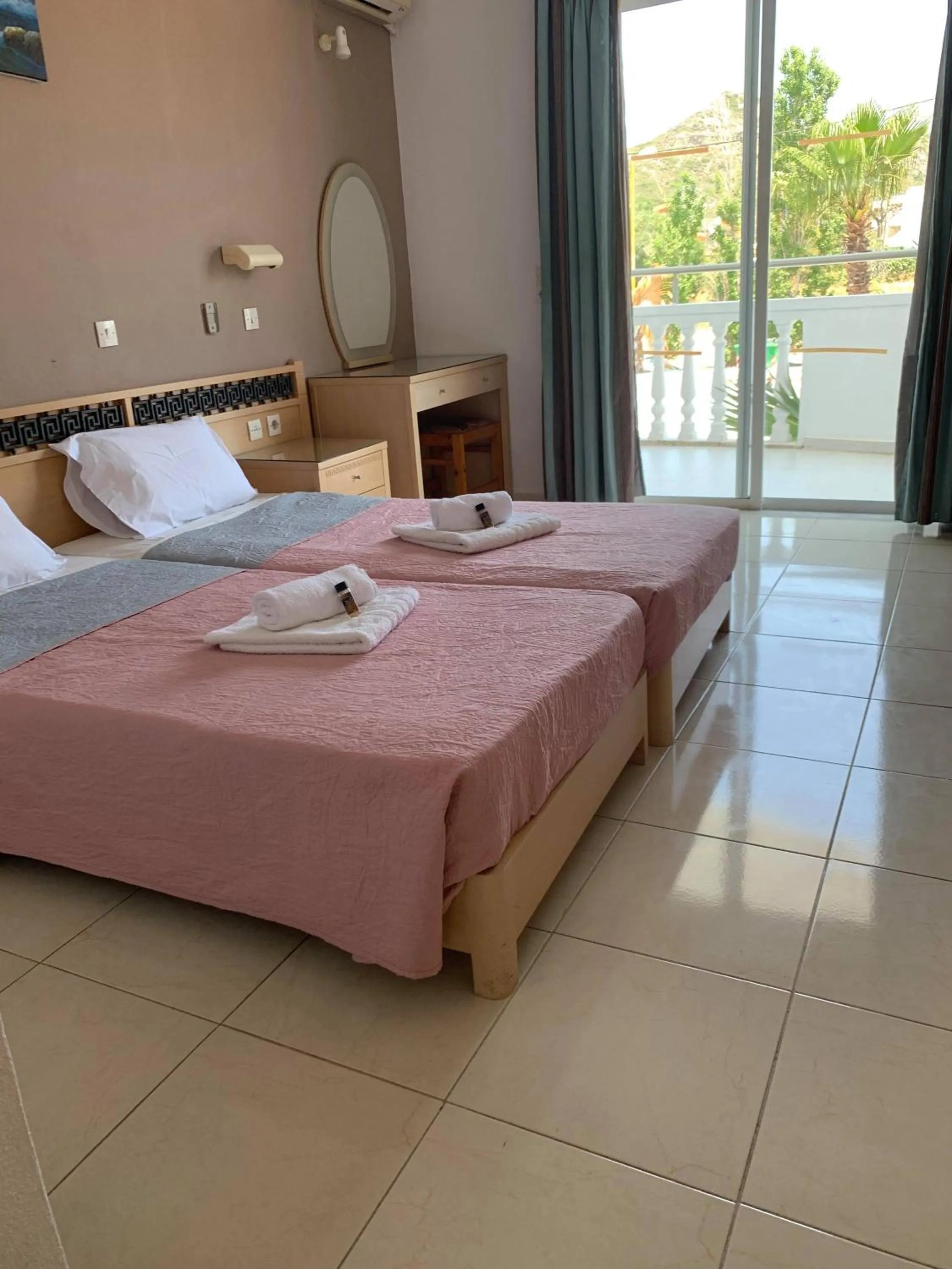 Bed in White Palace Studios