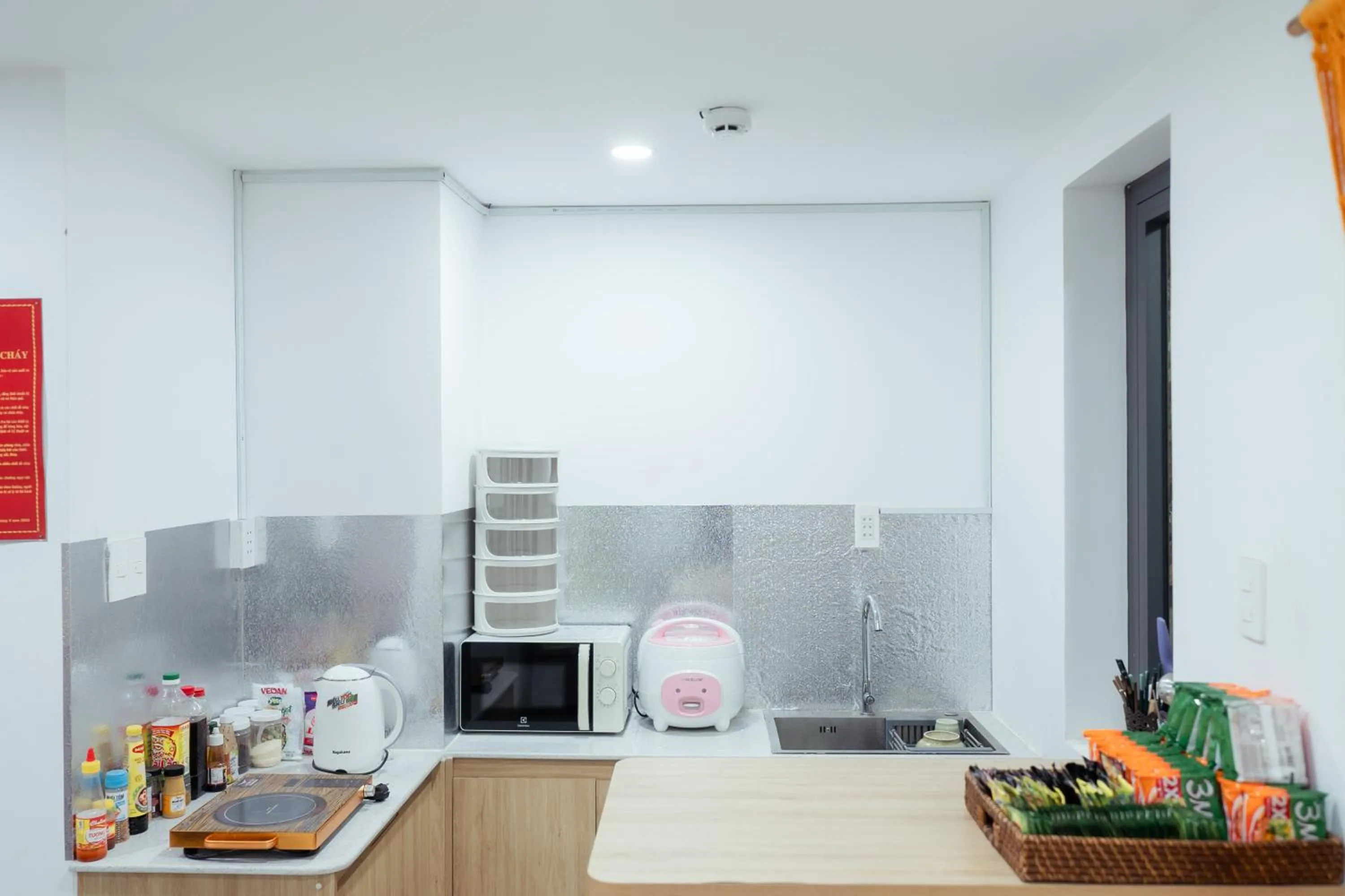 Kitchen or kitchenette in The Sophia Apartment - Thao Dien Central