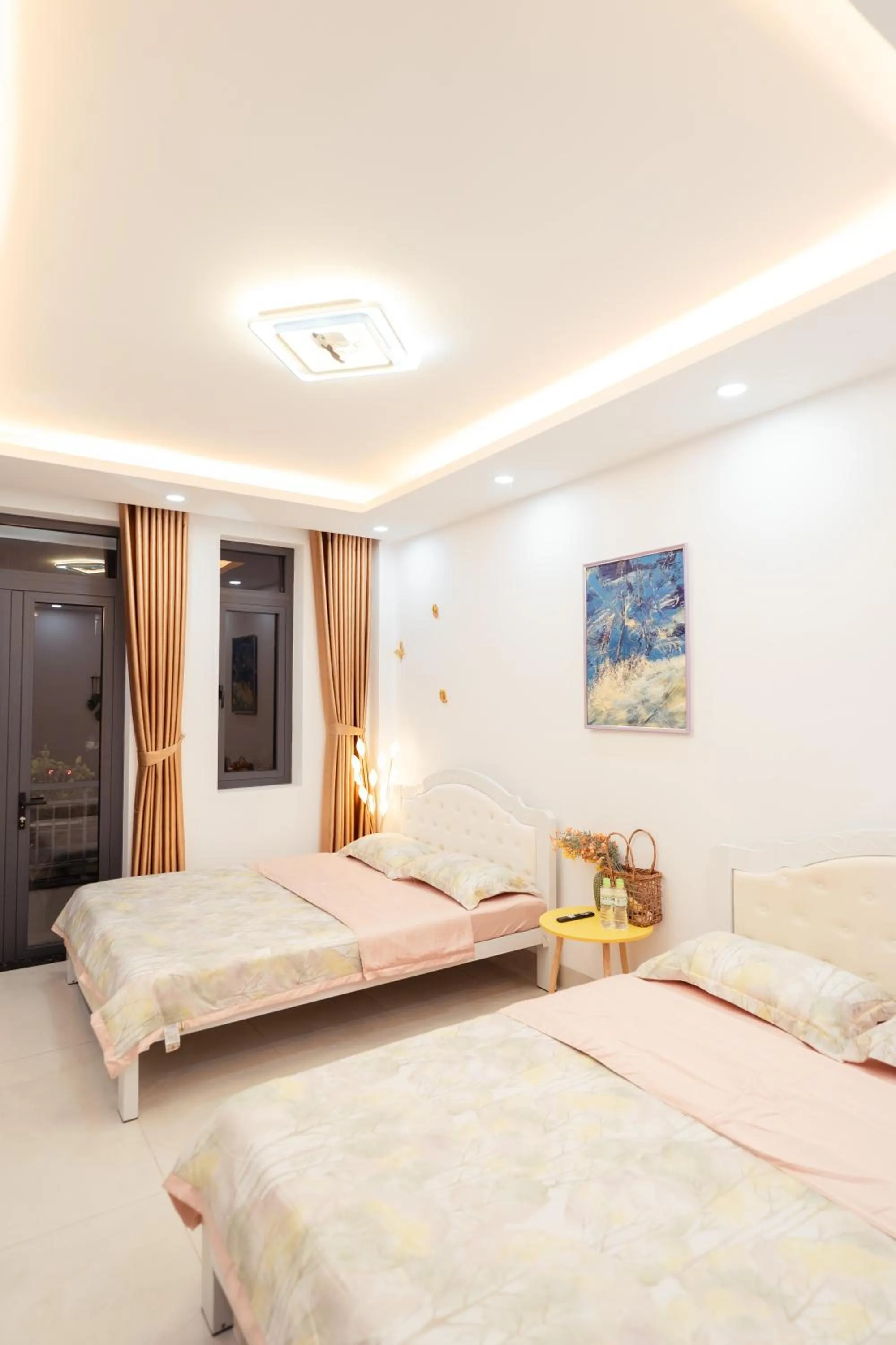 Bedroom, Bed in The Sophia Apartment - Thao Dien Central