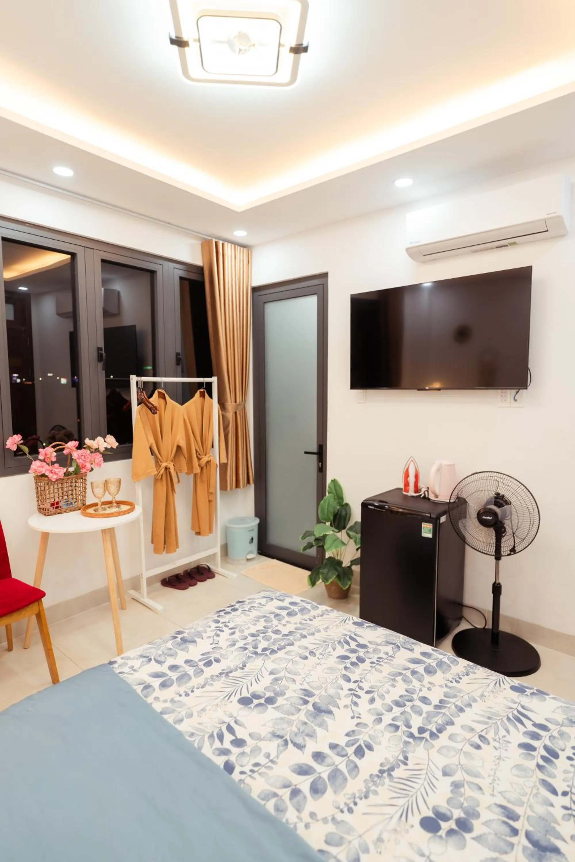 Bedroom, Bed in The Sophia Apartment - Thao Dien Central