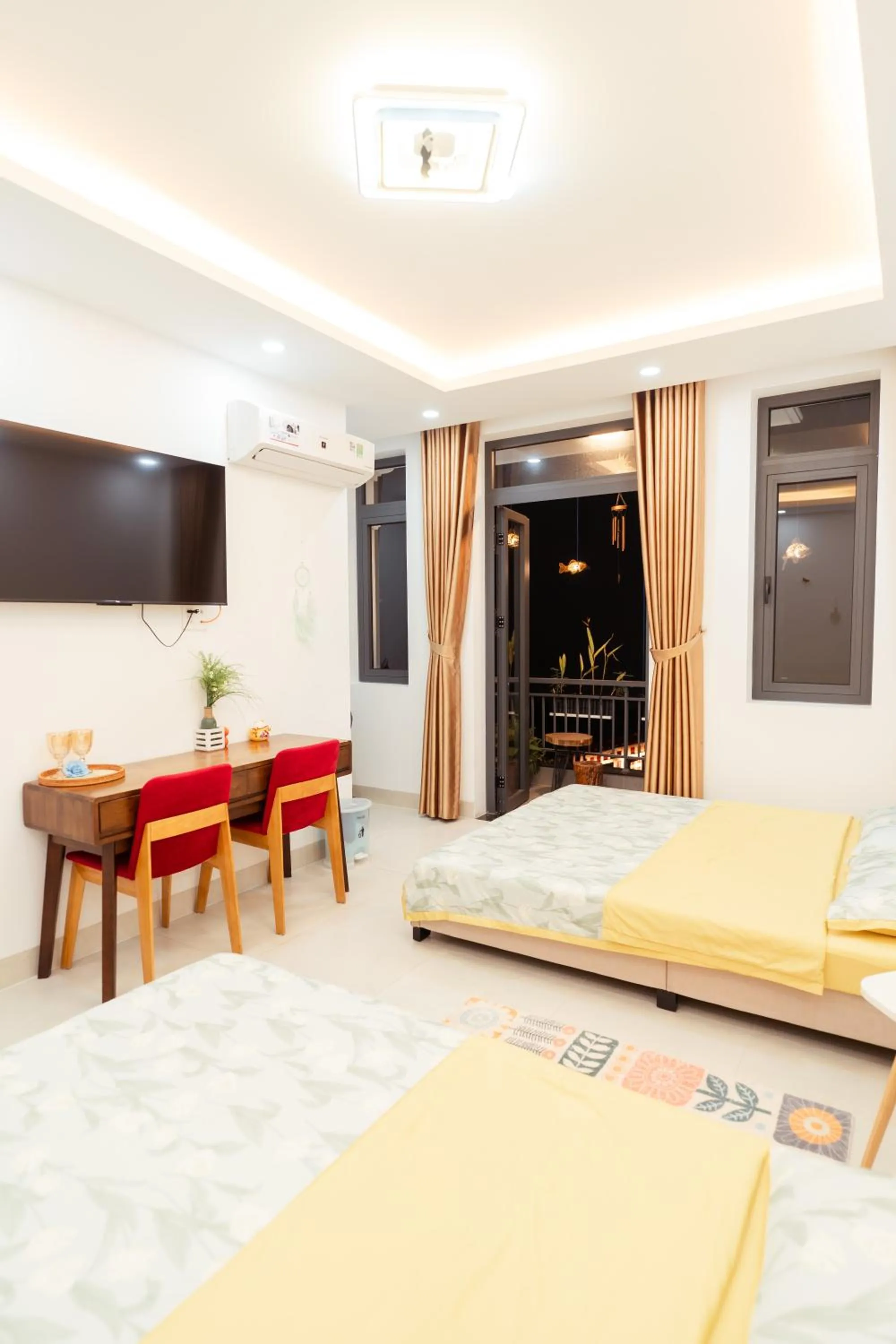 Bed in The Sophia Apartment - Thao Dien Central