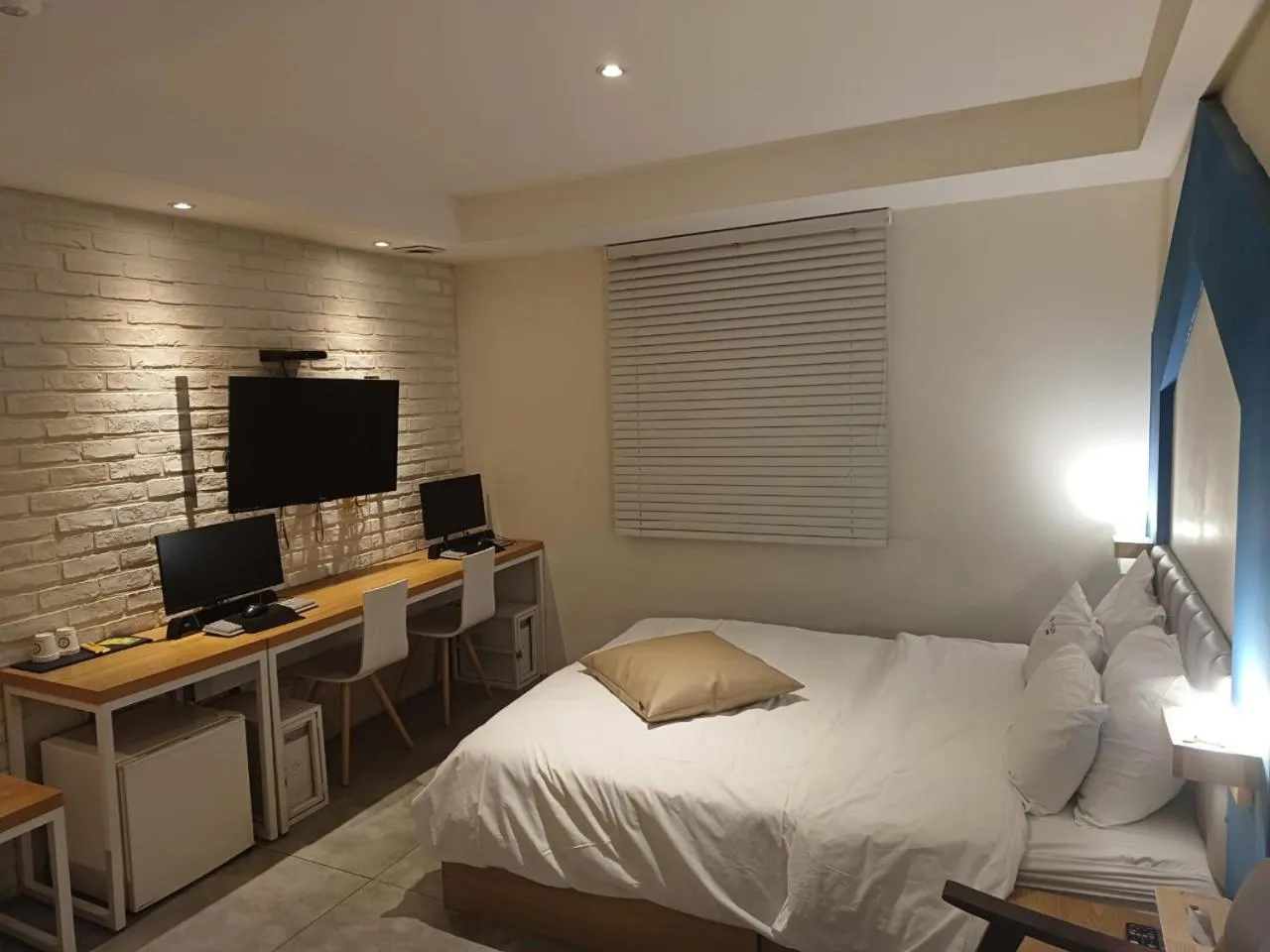 Bed in Hotel Yaja Hwajeong Station