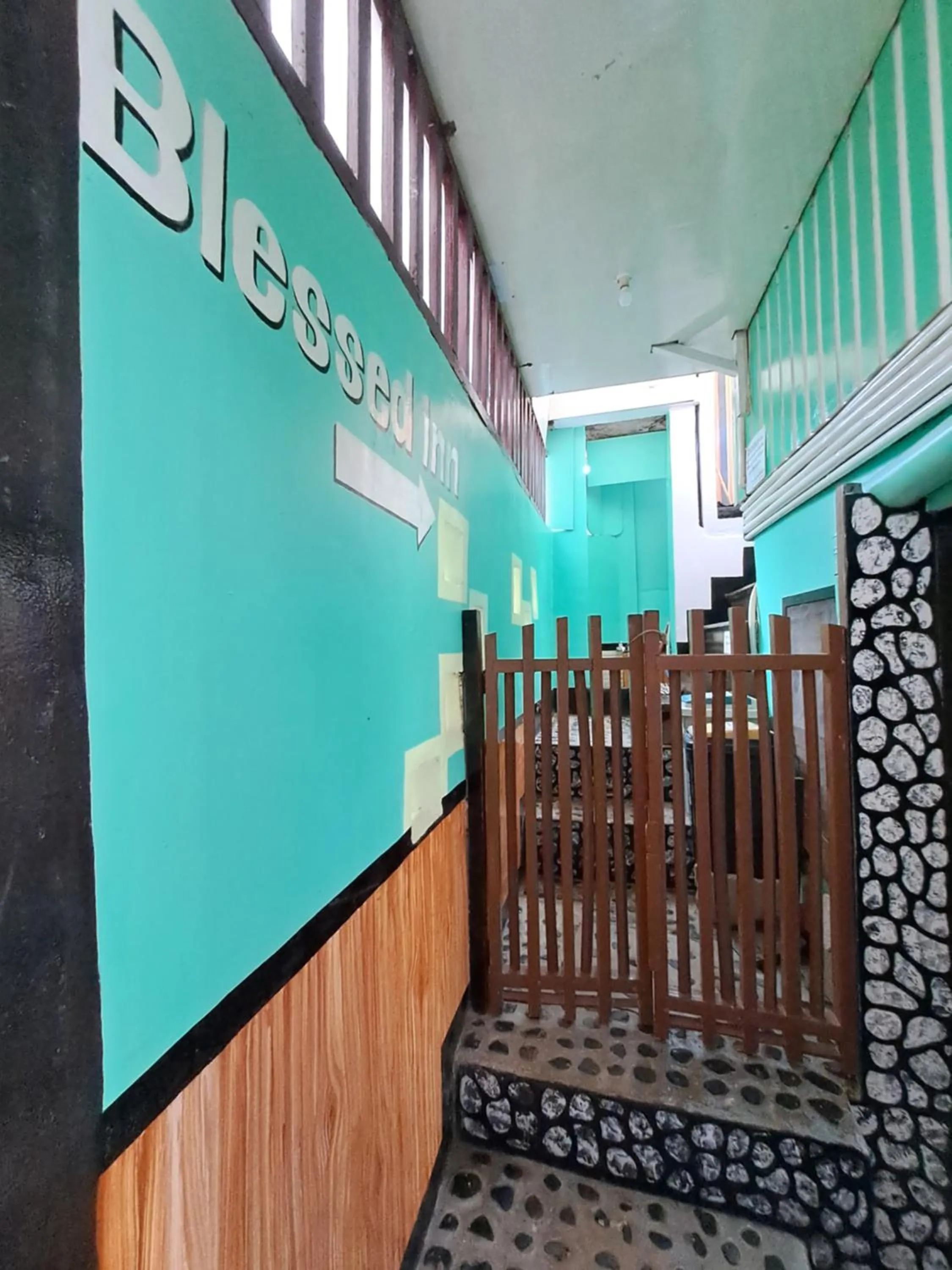 Facade/entrance in Blessed Inn