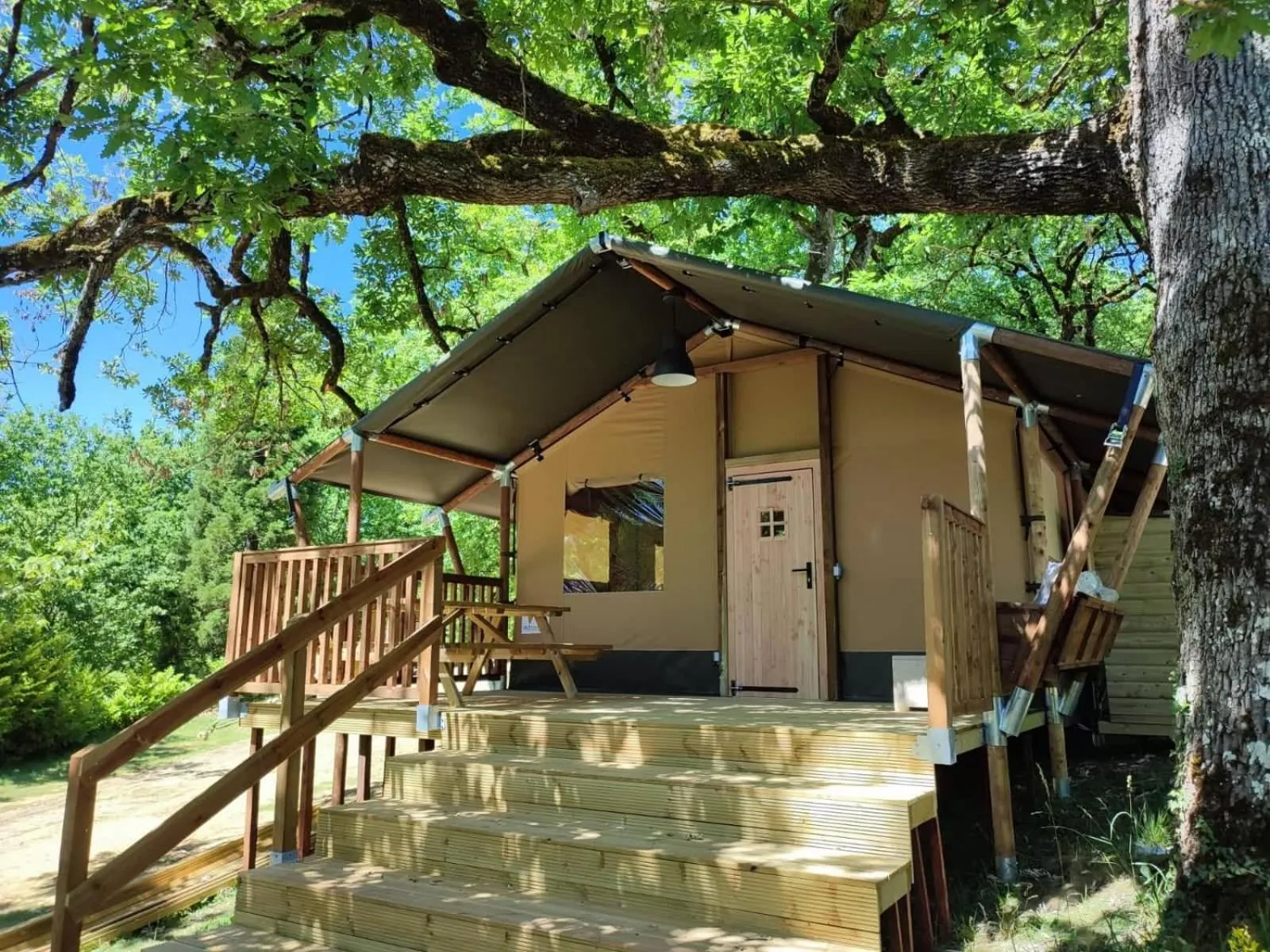 Garden view in CAMPING ETXARRI