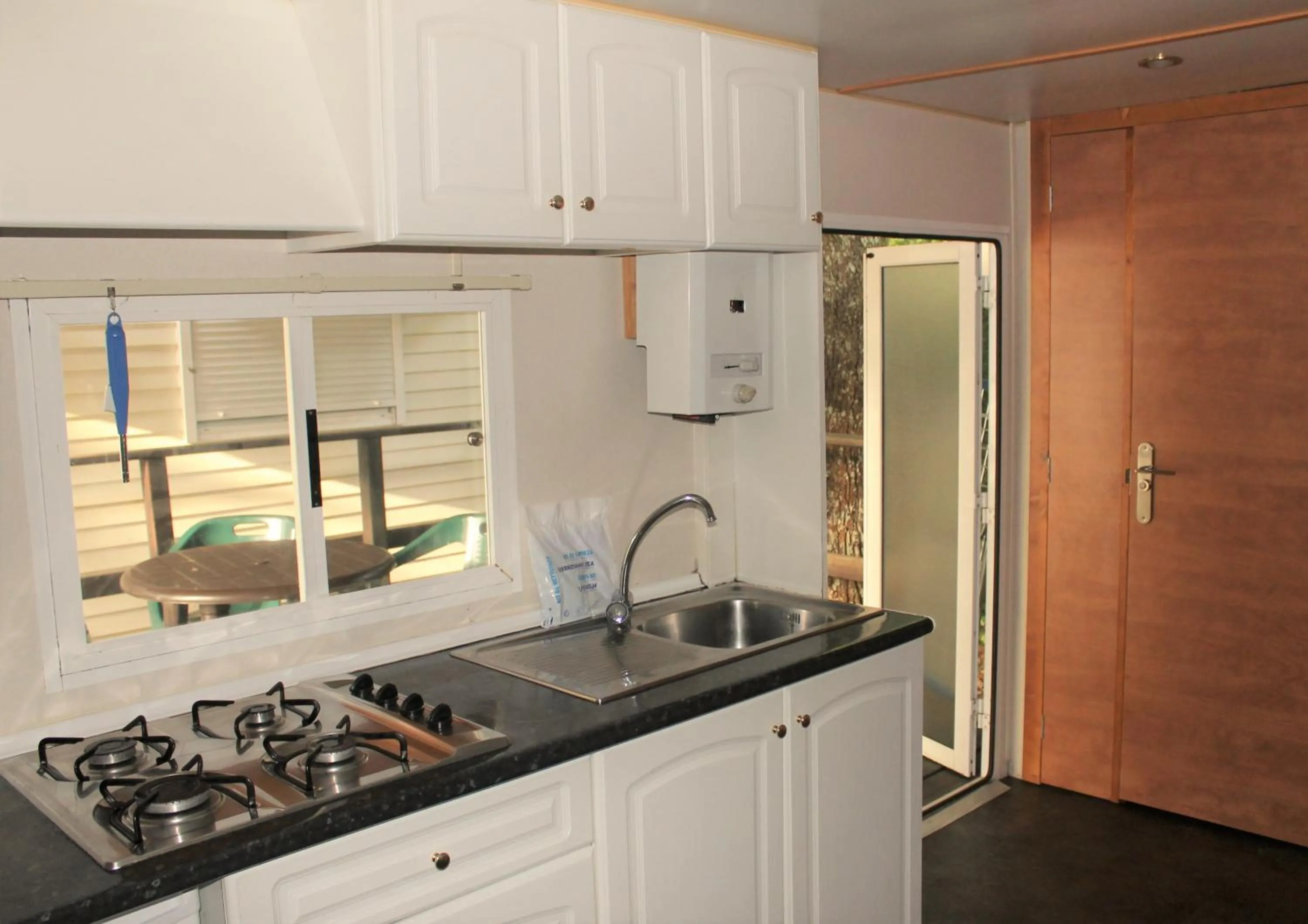 Kitchen or kitchenette in CAMPING ETXARRI