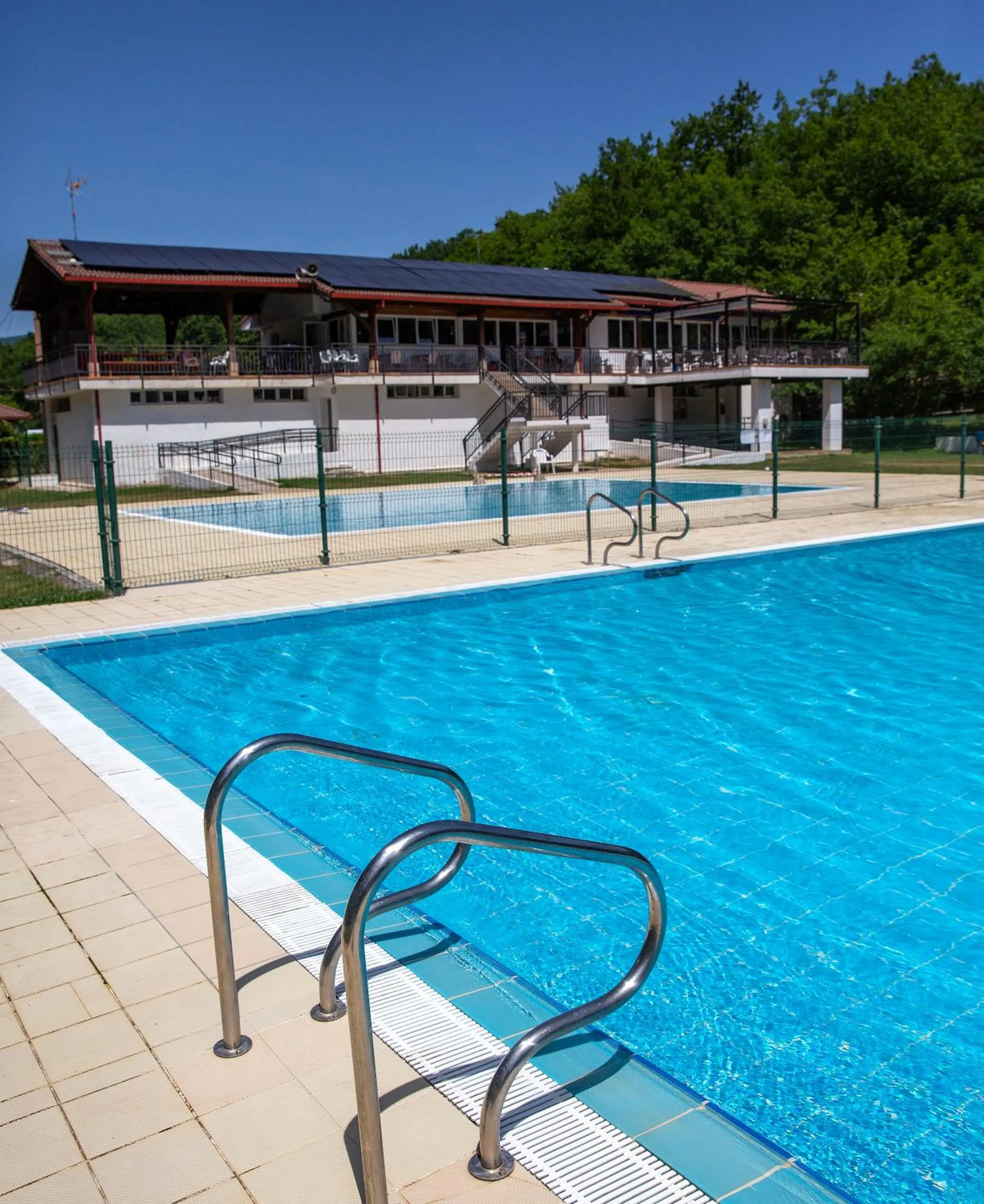Pool view in CAMPING ETXARRI