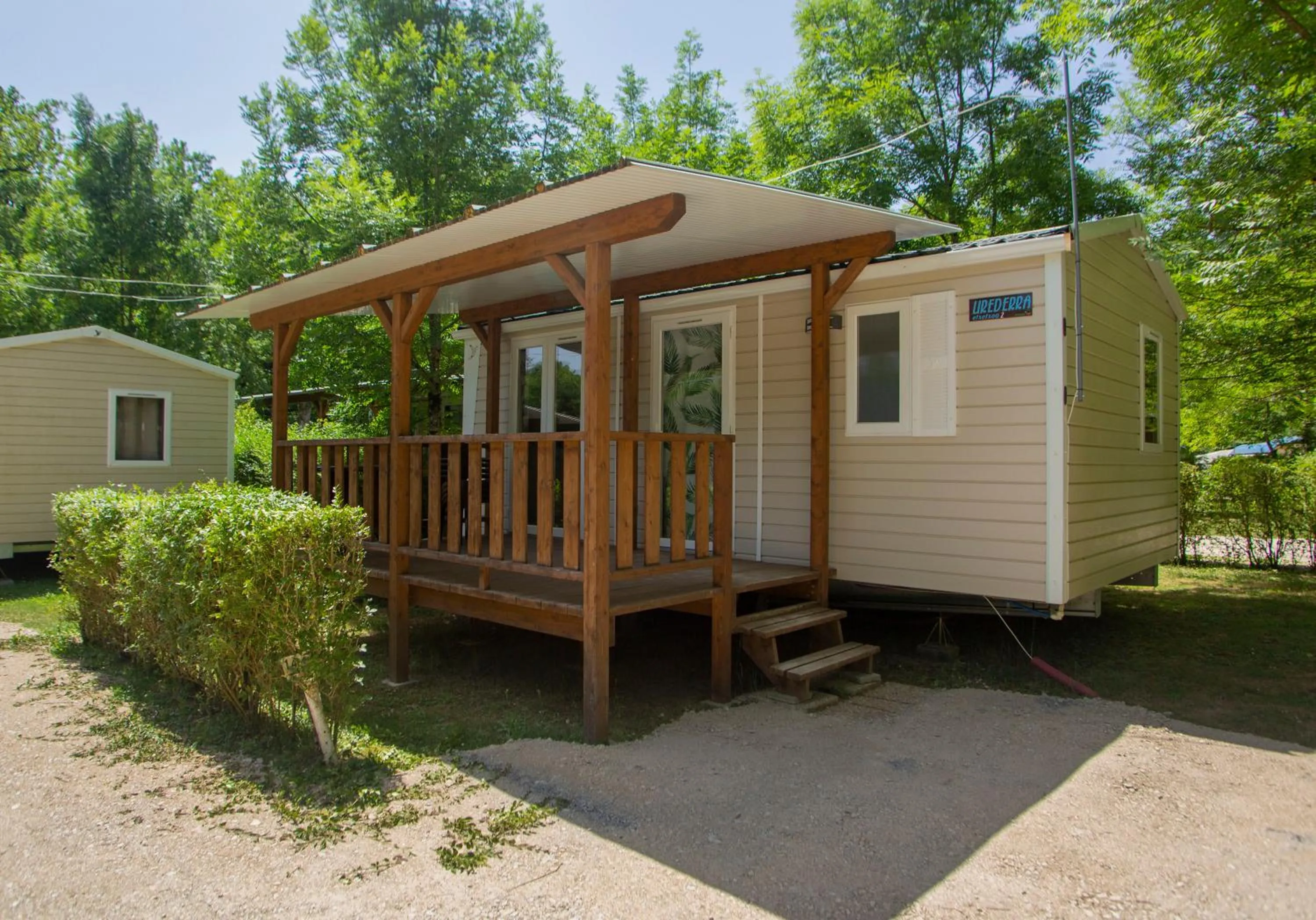 Garden view in CAMPING ETXARRI