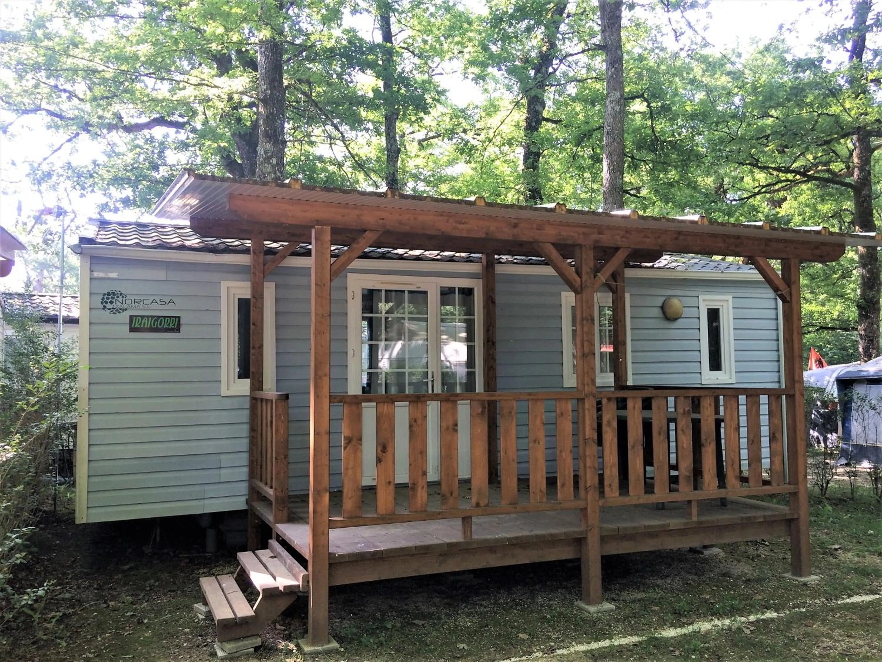 Garden view in CAMPING ETXARRI