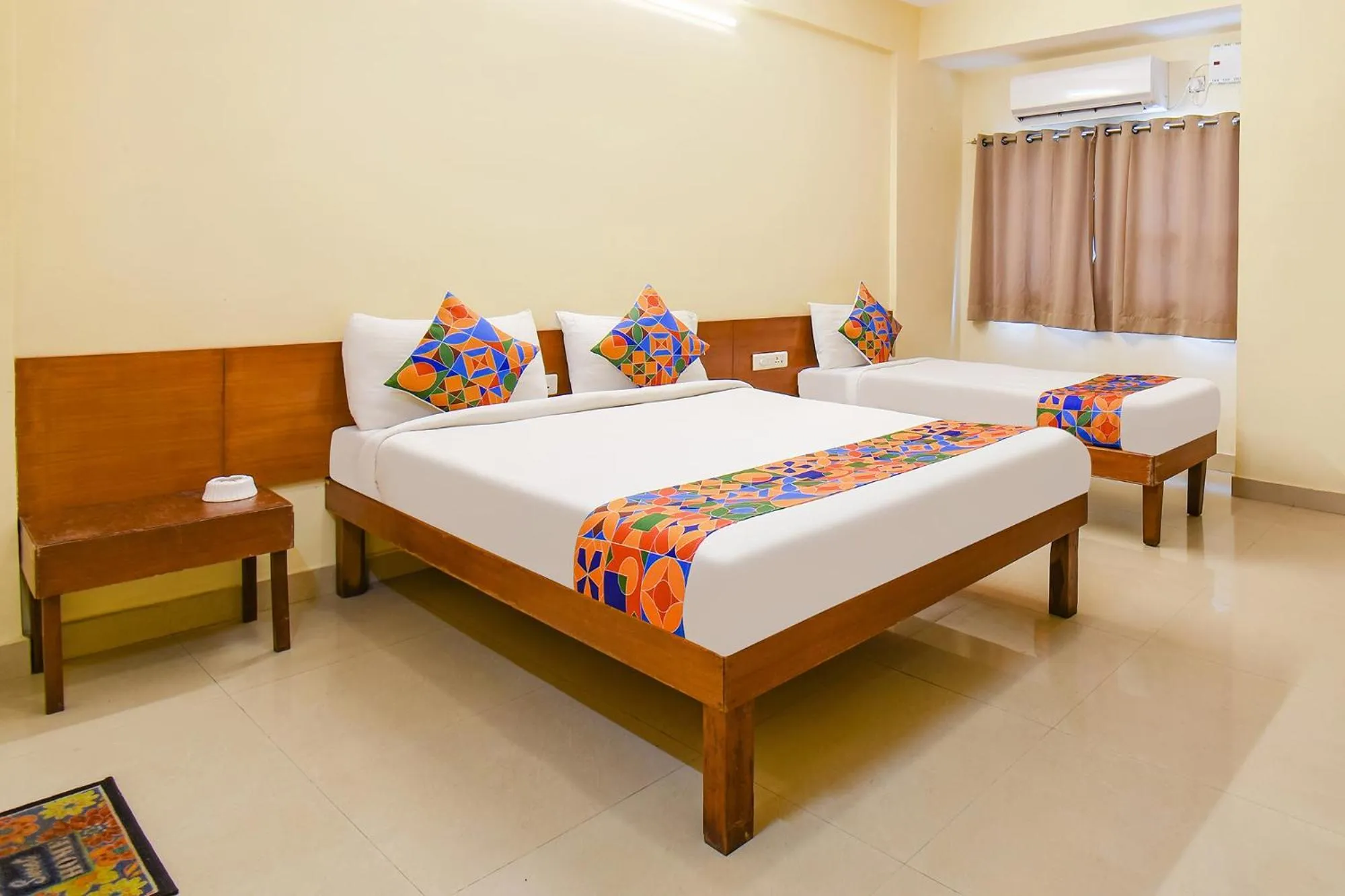 Bed in FabHotel Prime Yash Residency - Nr Lonavala Railway Station